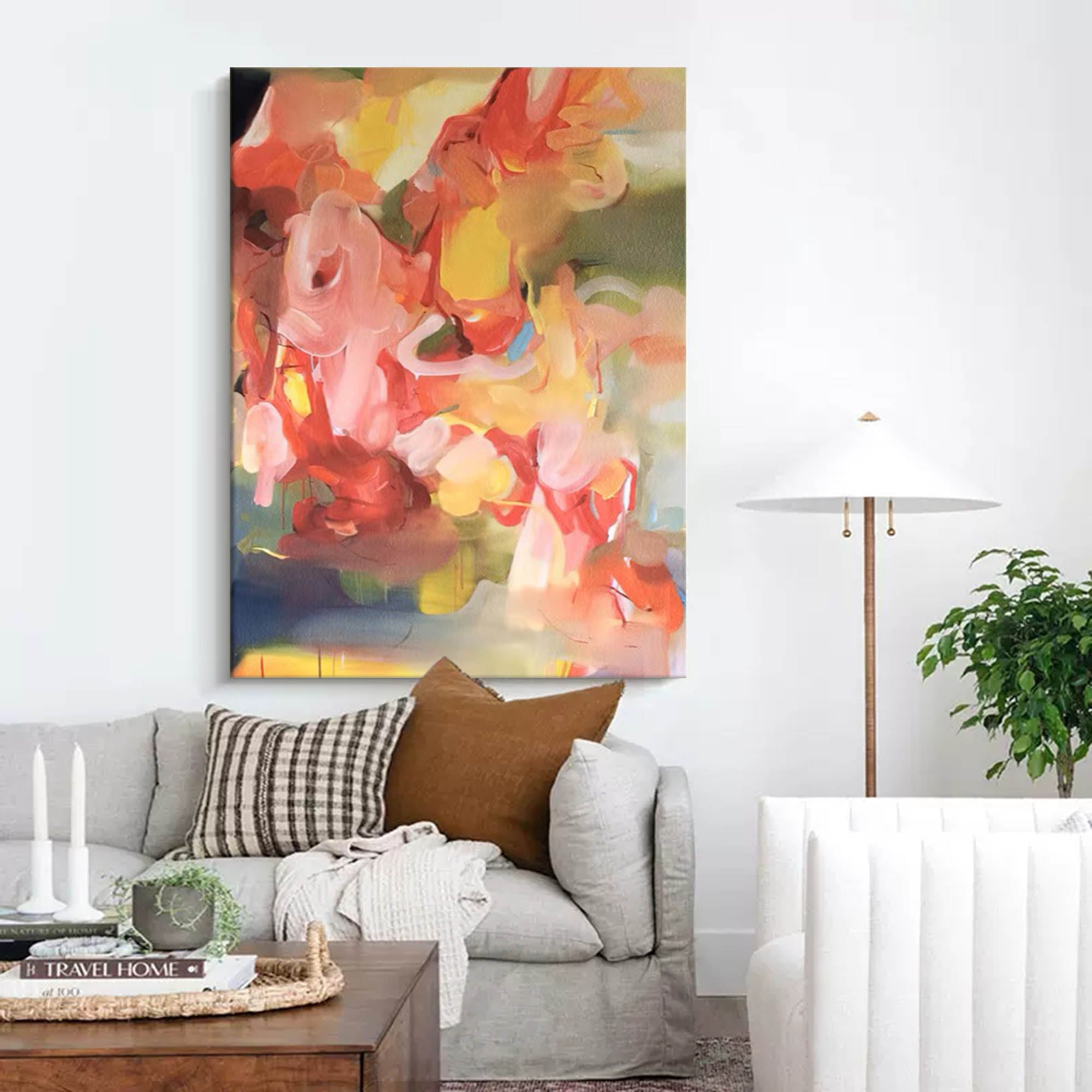 Abstract Canvas Art #AB094