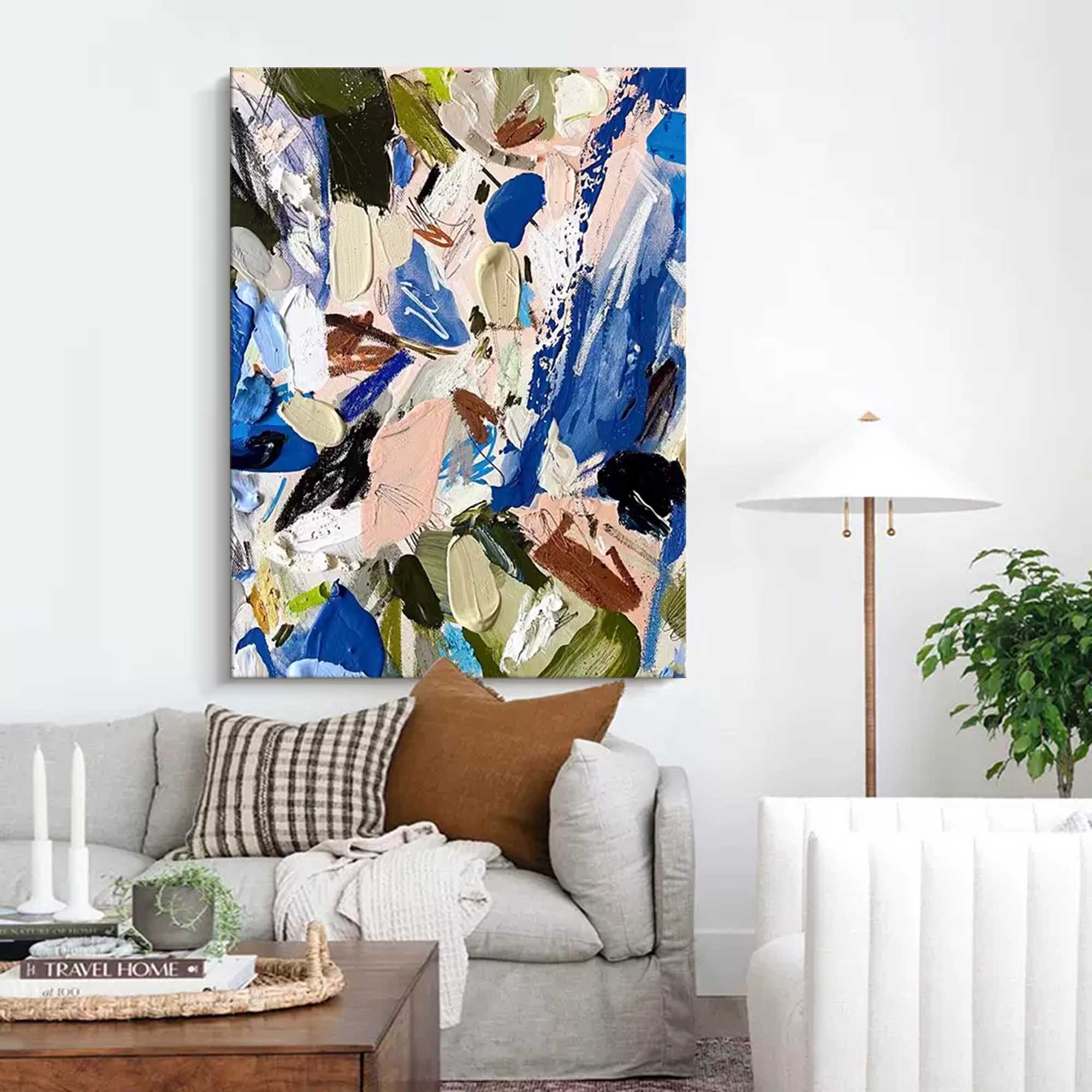 Abstract Canvas Art #AB125