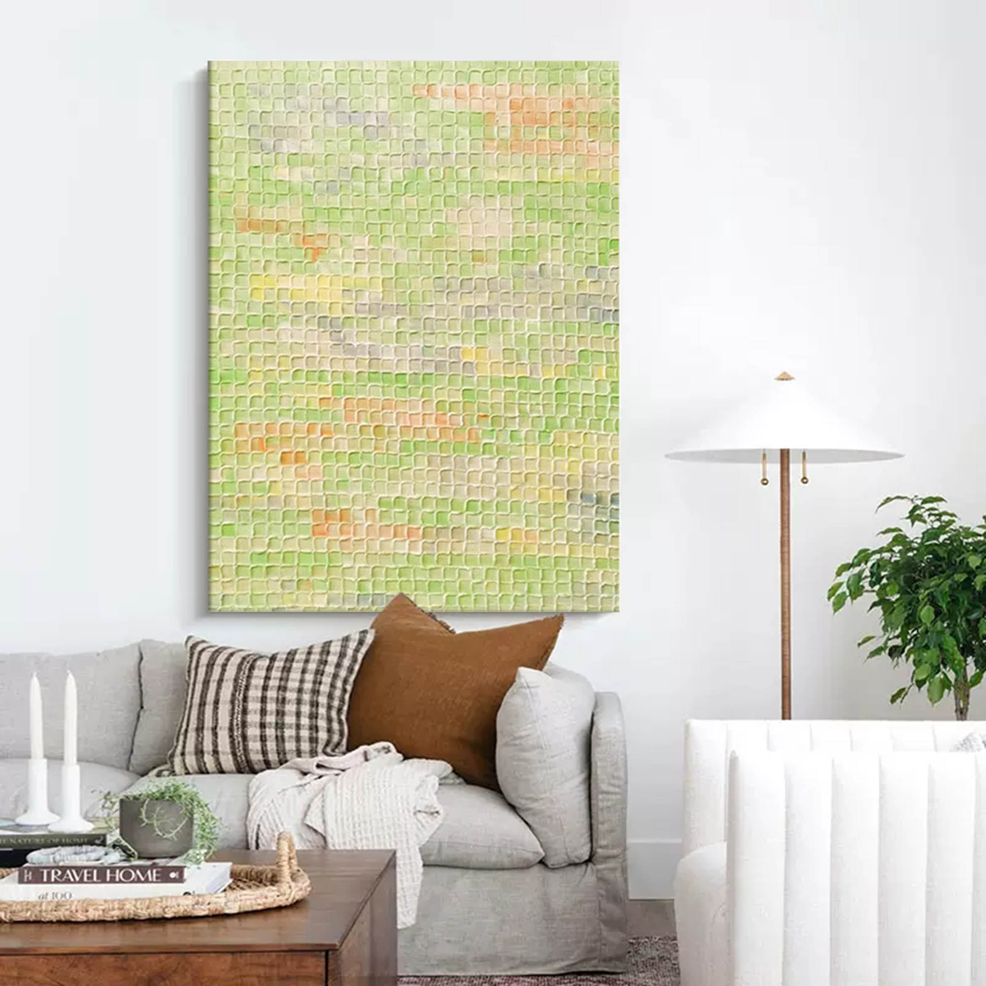 Abstract Canvas Art #AB246