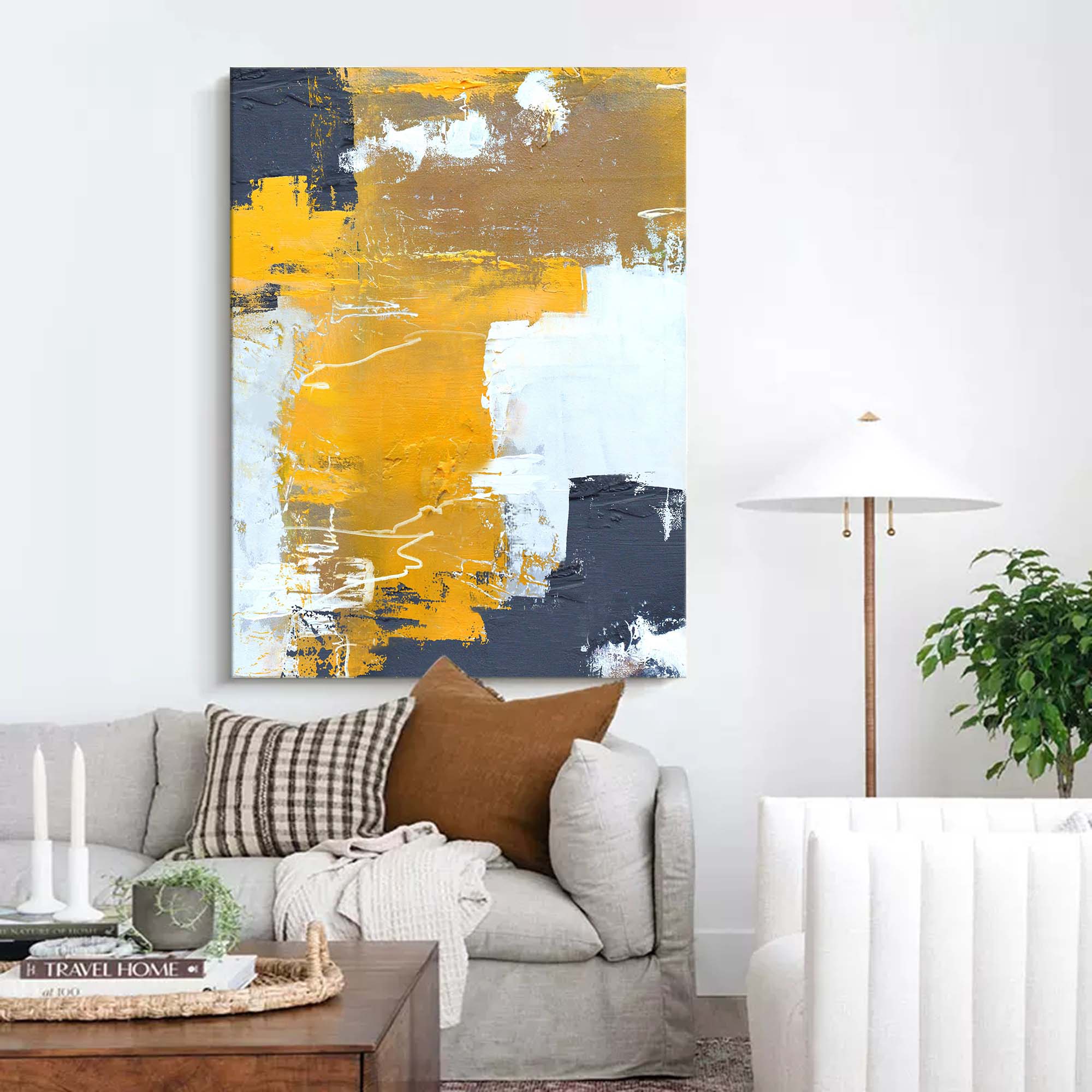Abstract Canvas Art #AB117