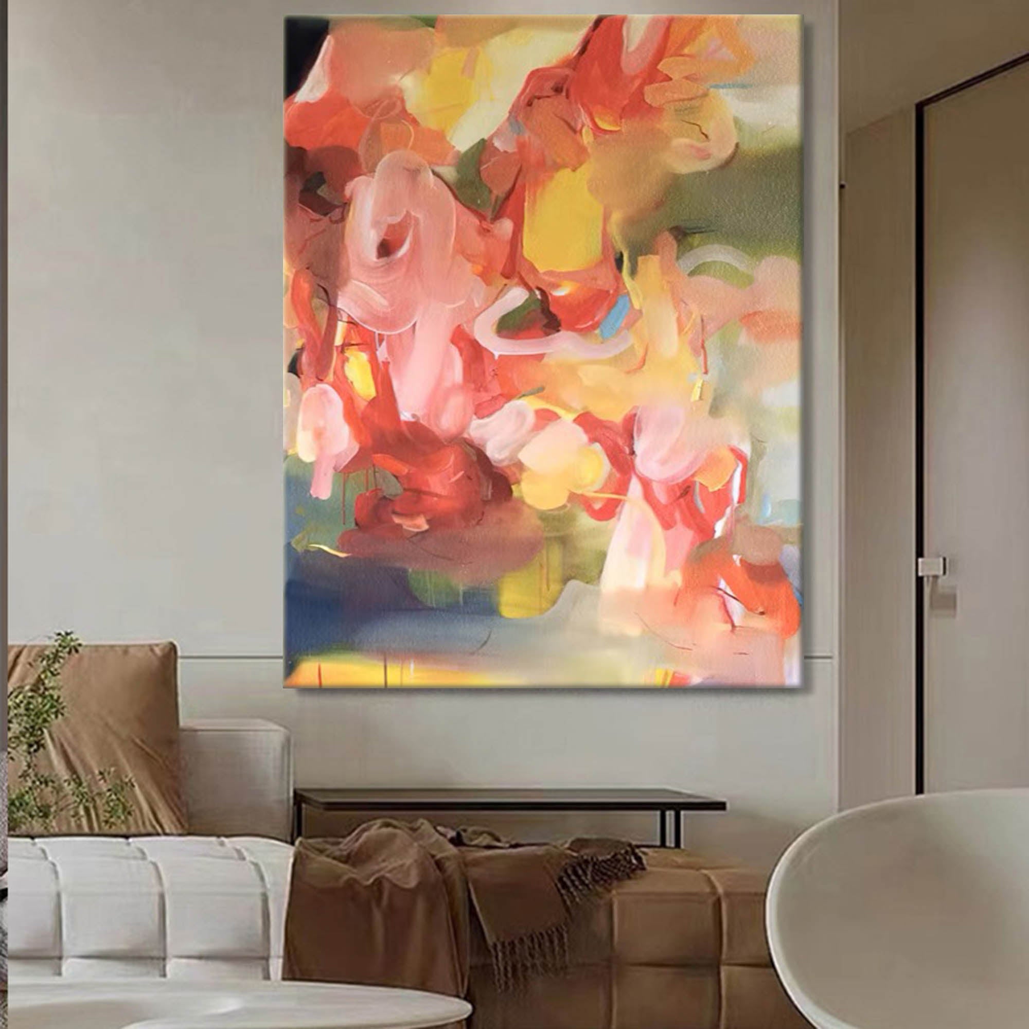 Abstract Canvas Art #AB094