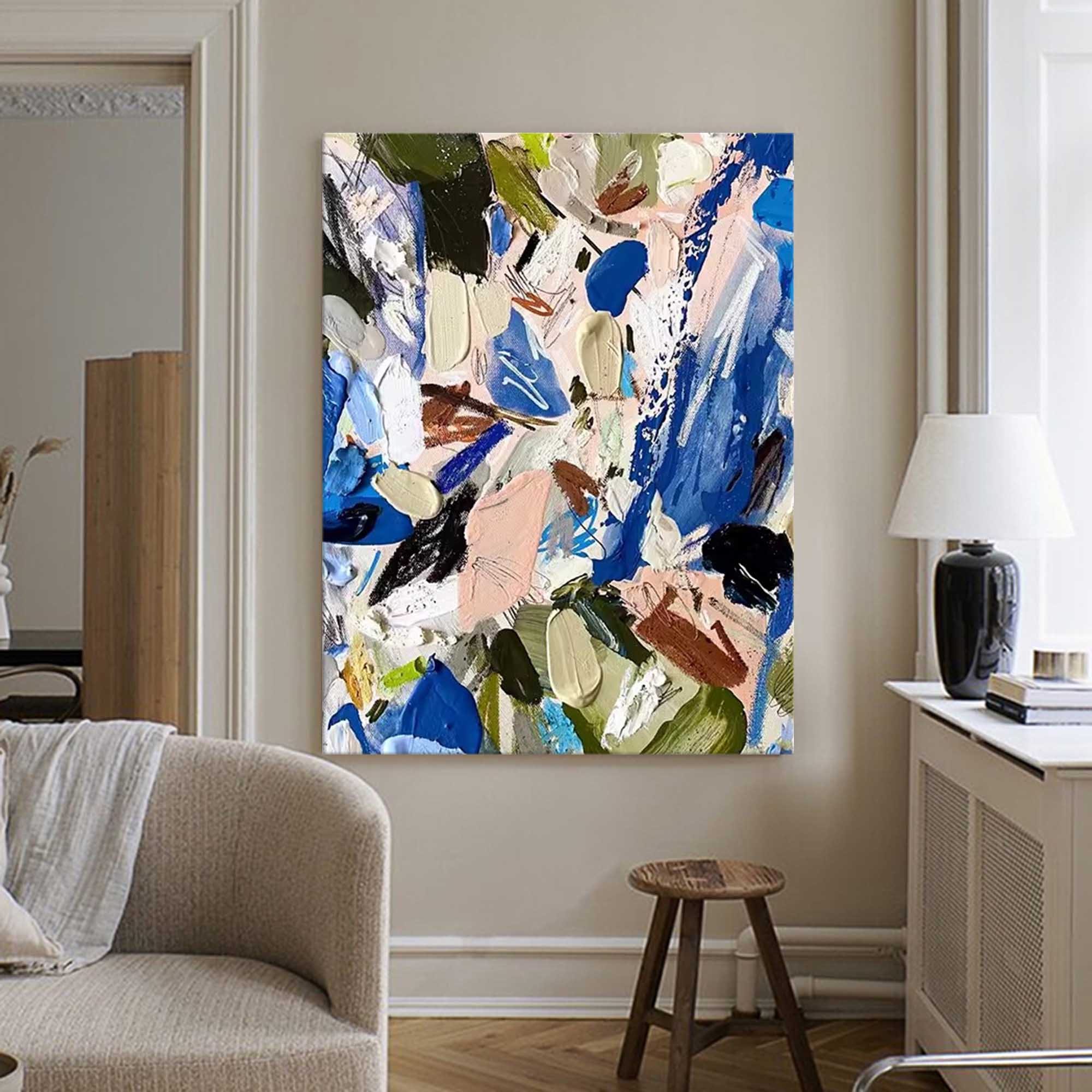 Abstract Canvas Art #AB125
