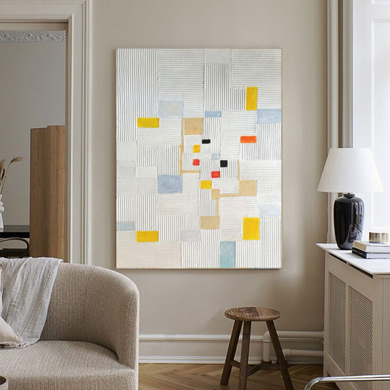 Geometric Canvas Art #GE006