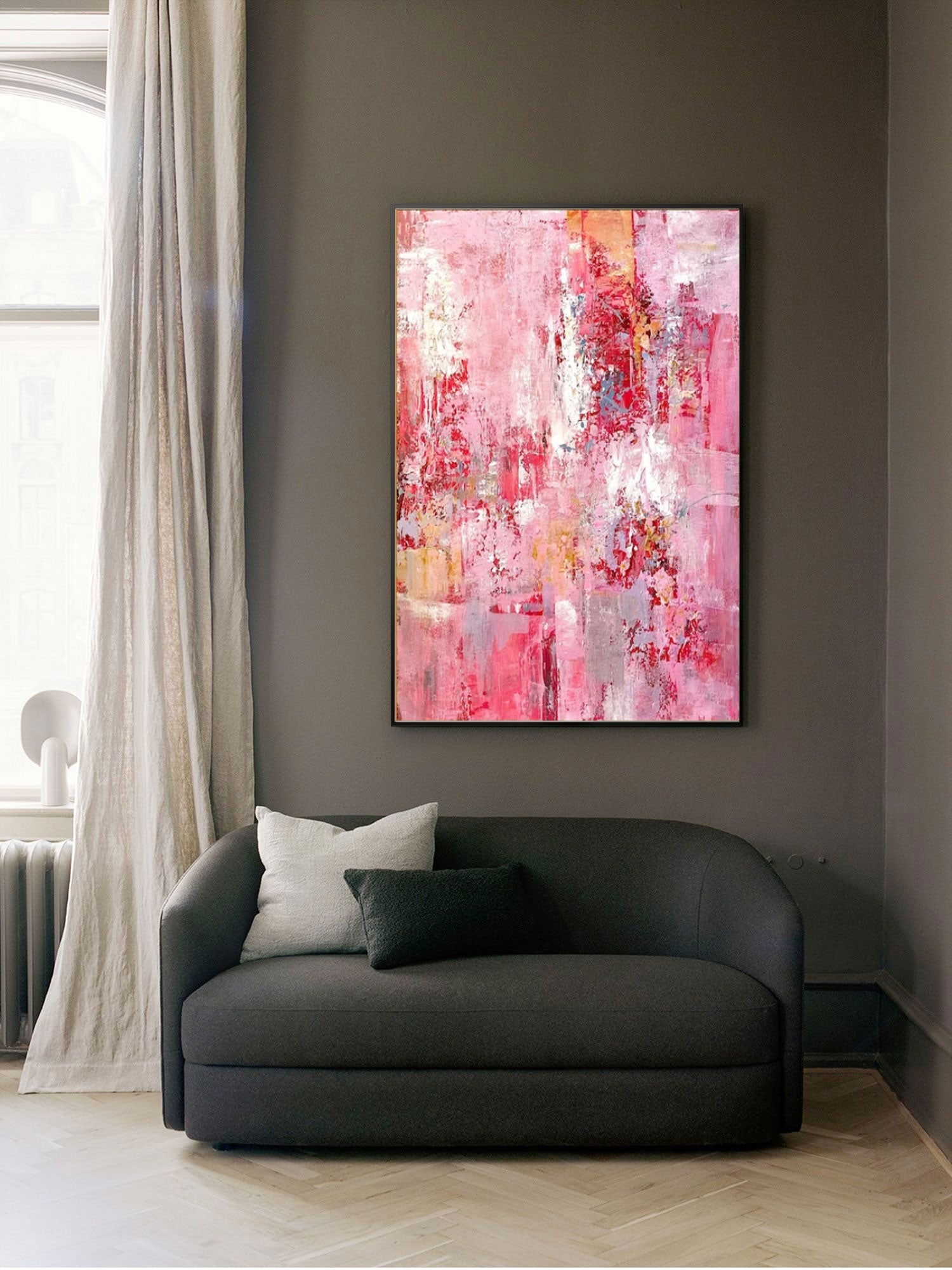 Abstract Canvas Art #AB078