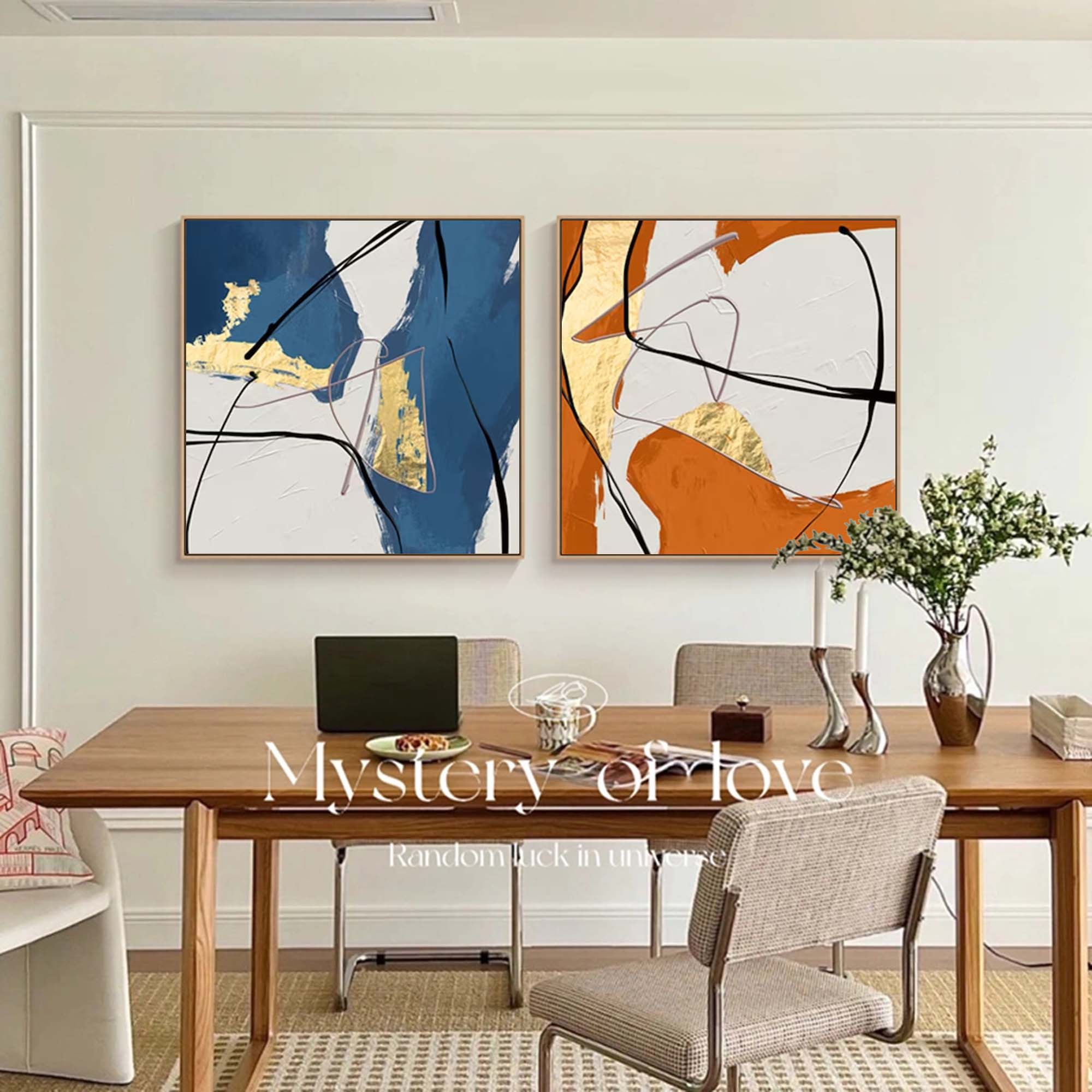 Abstract Canvas Art #AB028