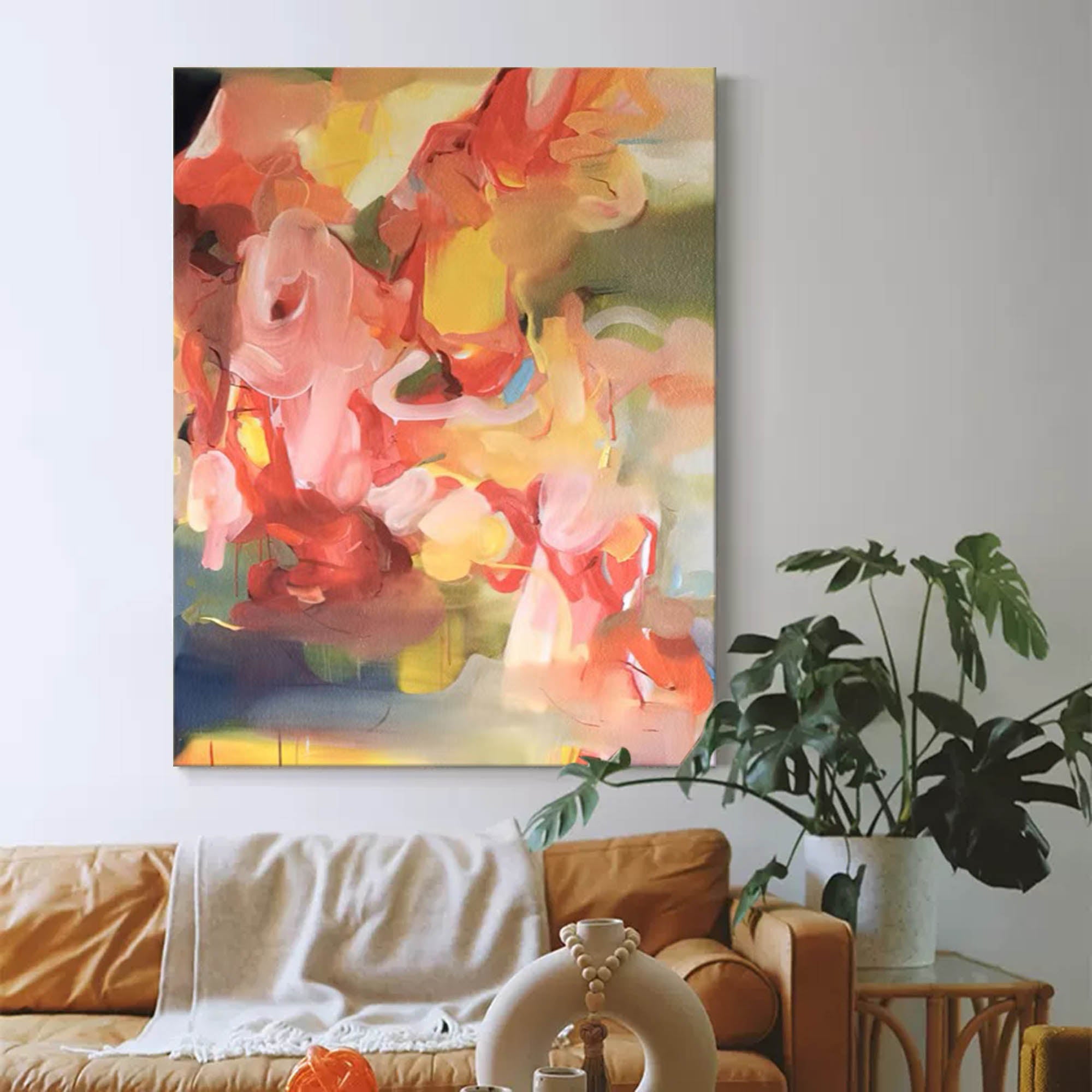 Abstract Canvas Art #AB094
