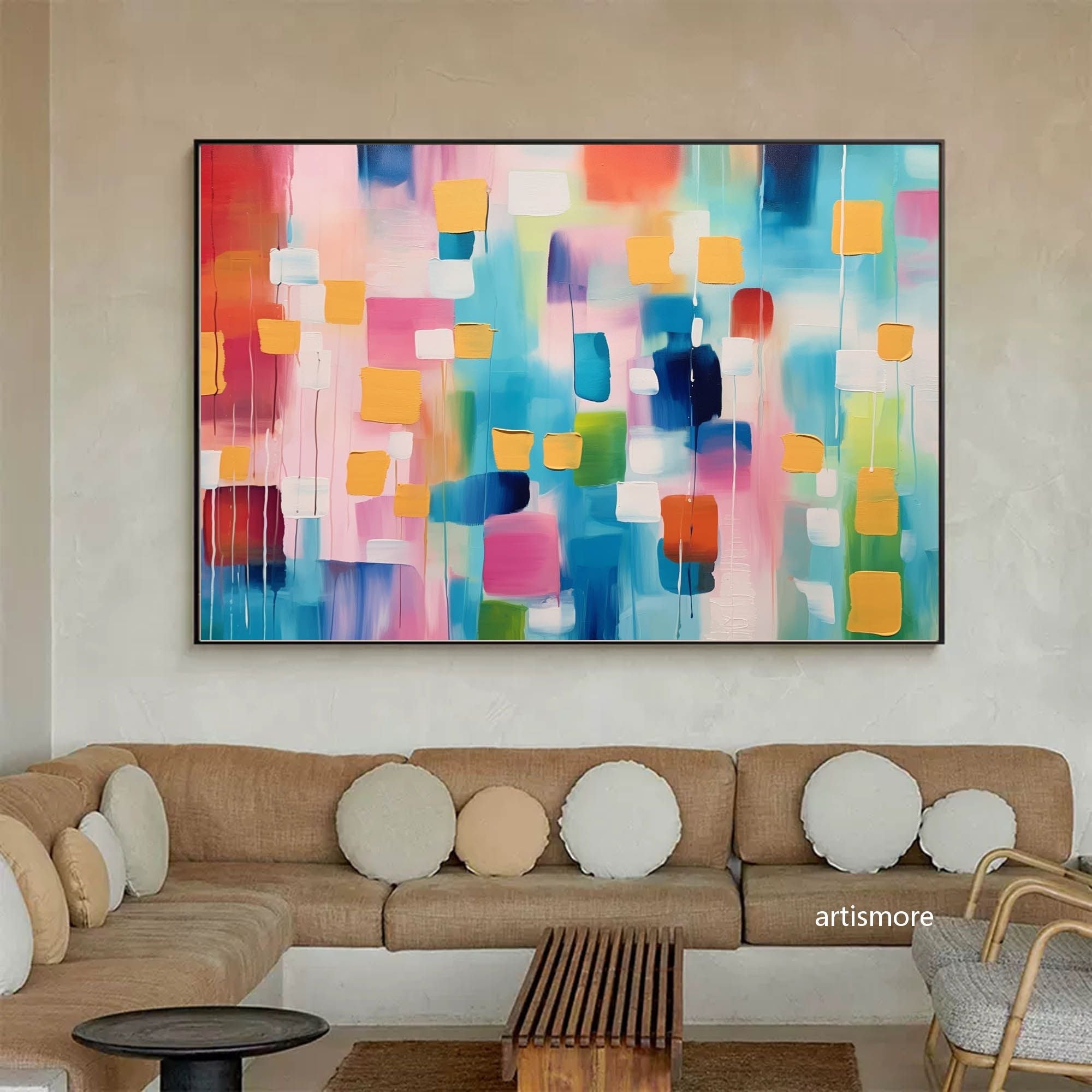 Abstract Canvas Art #AB201