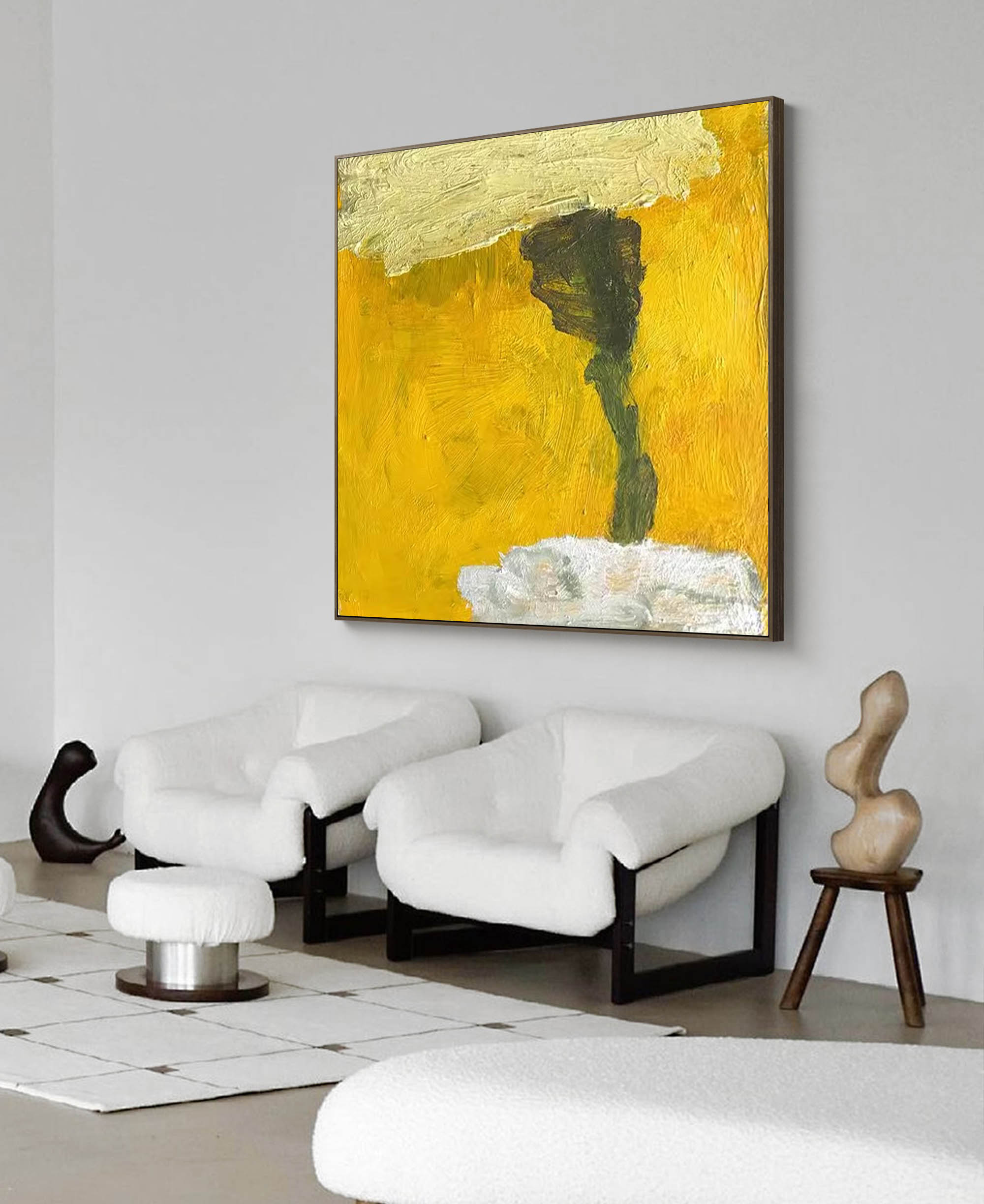 Abstract Canvas Art #AB124