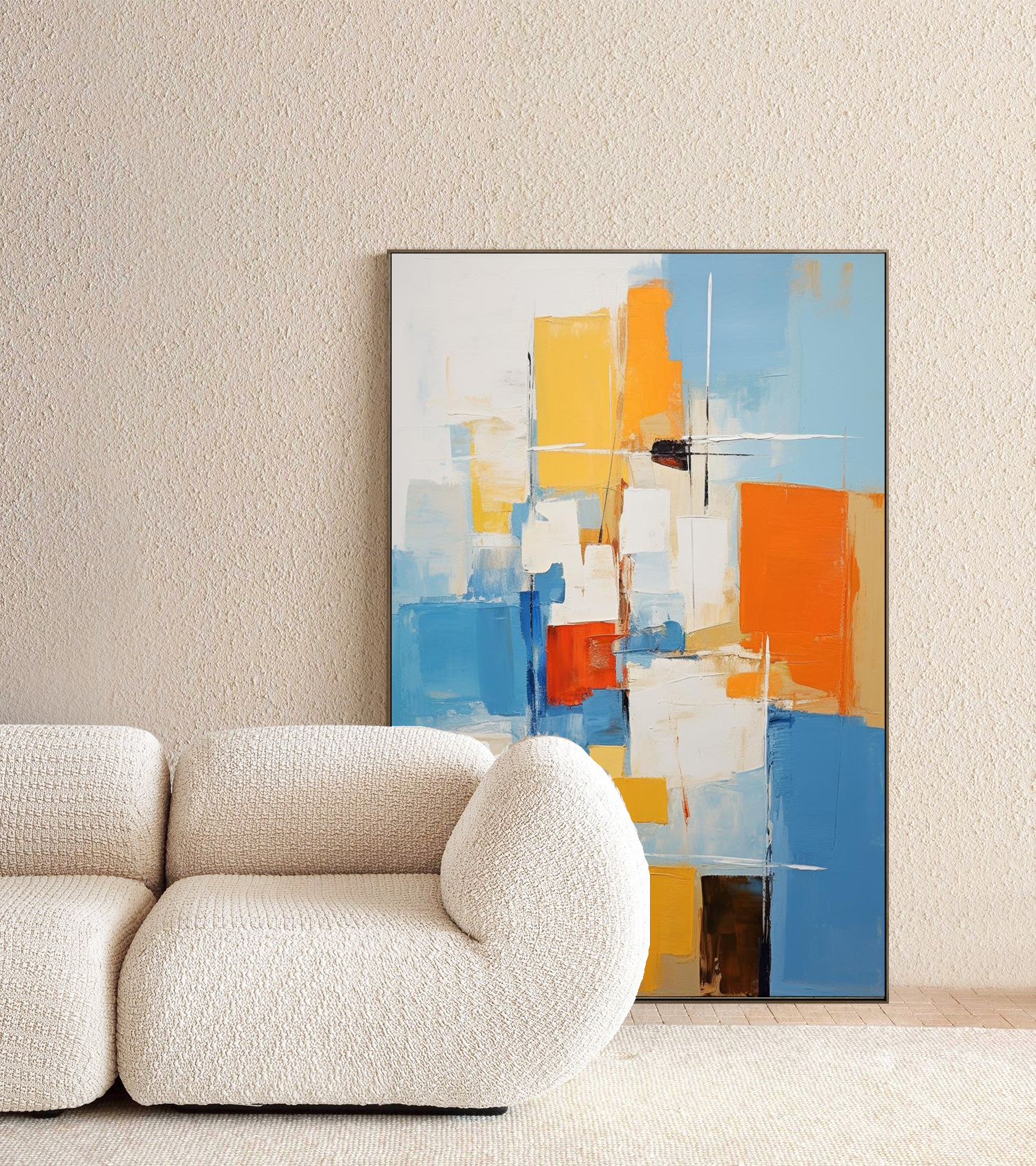 Abstract Canvas Art #AB033