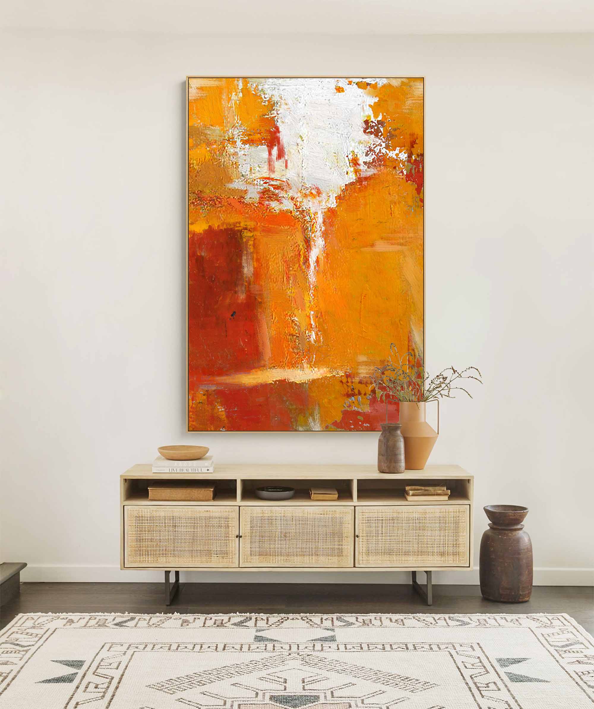 Abstract Canvas Art #AB119