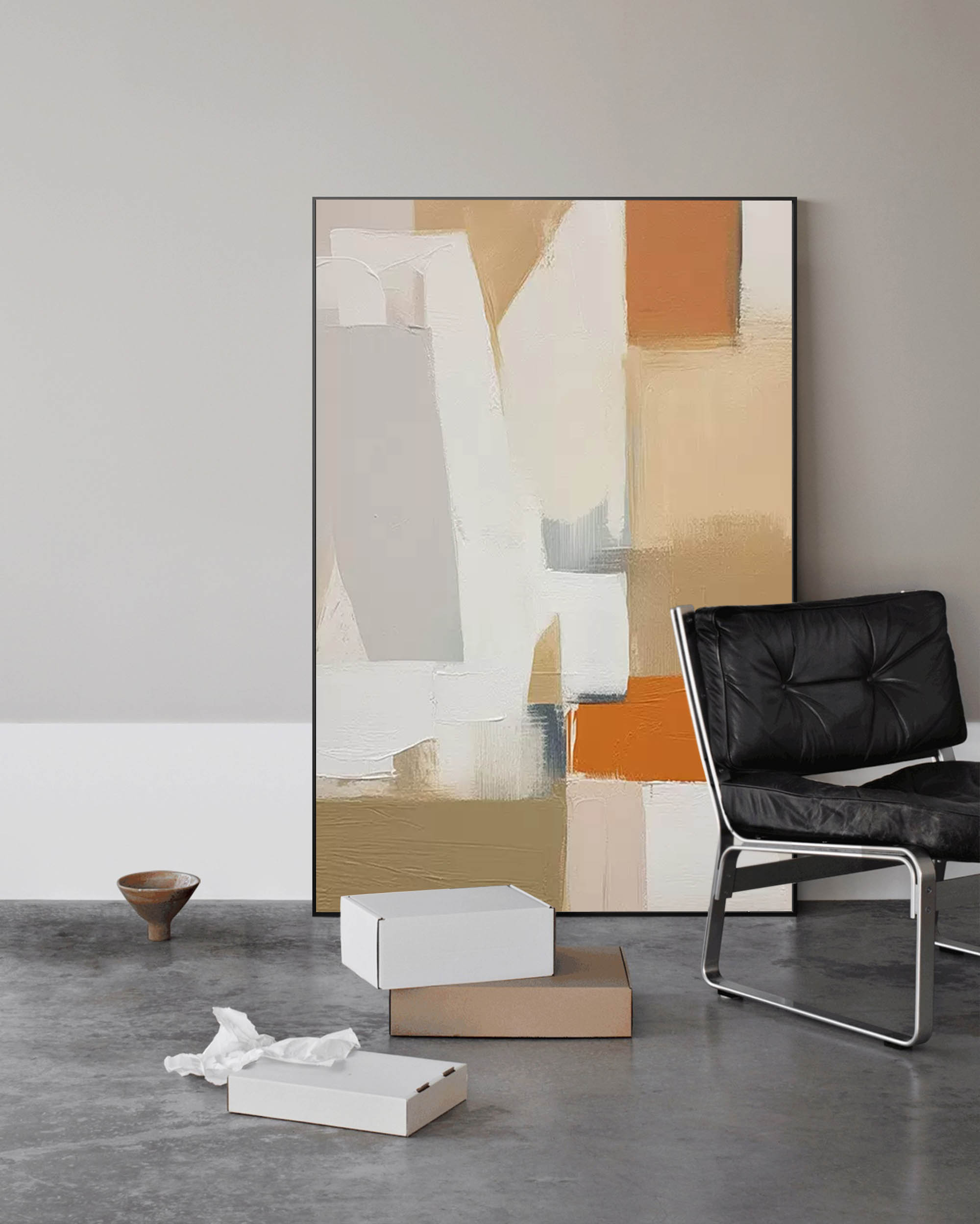 Geometric Canvas Art #GE010