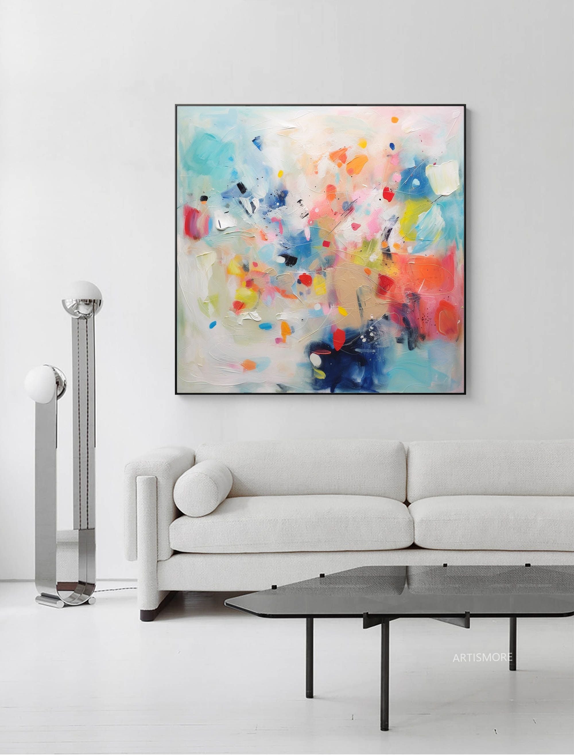 Abstract Canvas Art #AB194