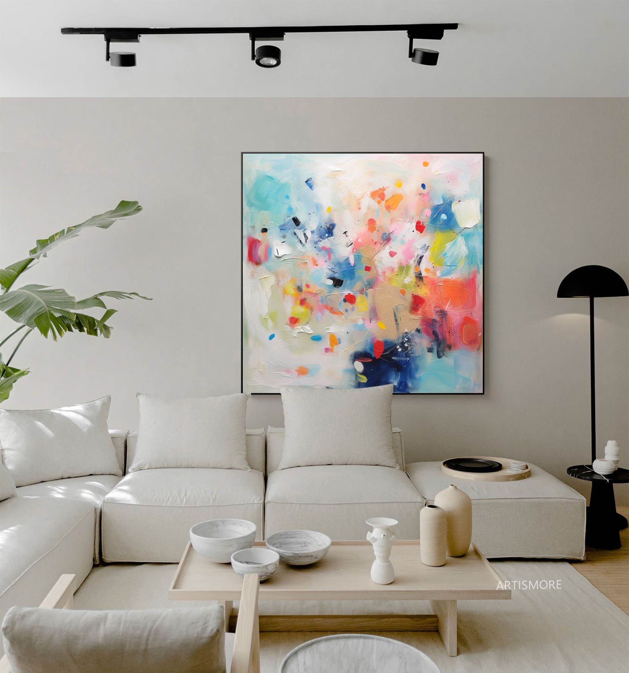 Abstract Canvas Art #AB194