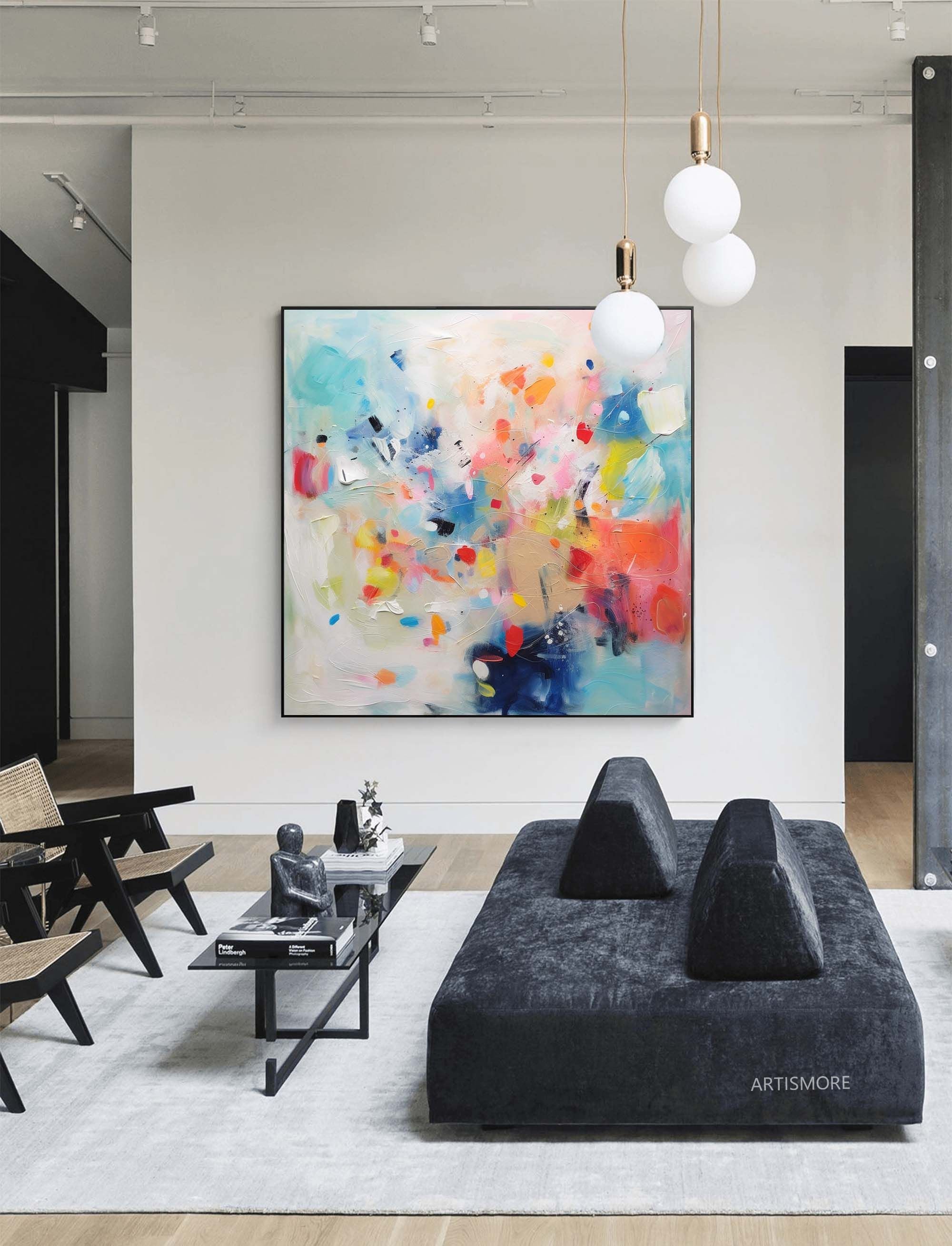 Abstract Canvas Art #AB194
