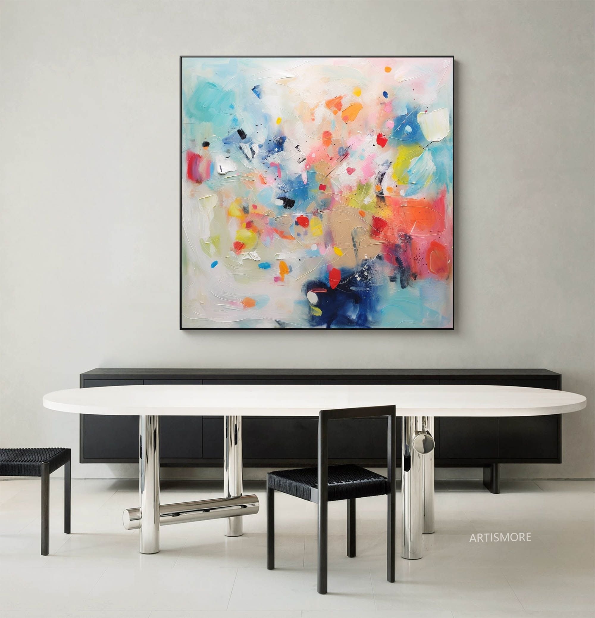 Abstract Canvas Art #AB194