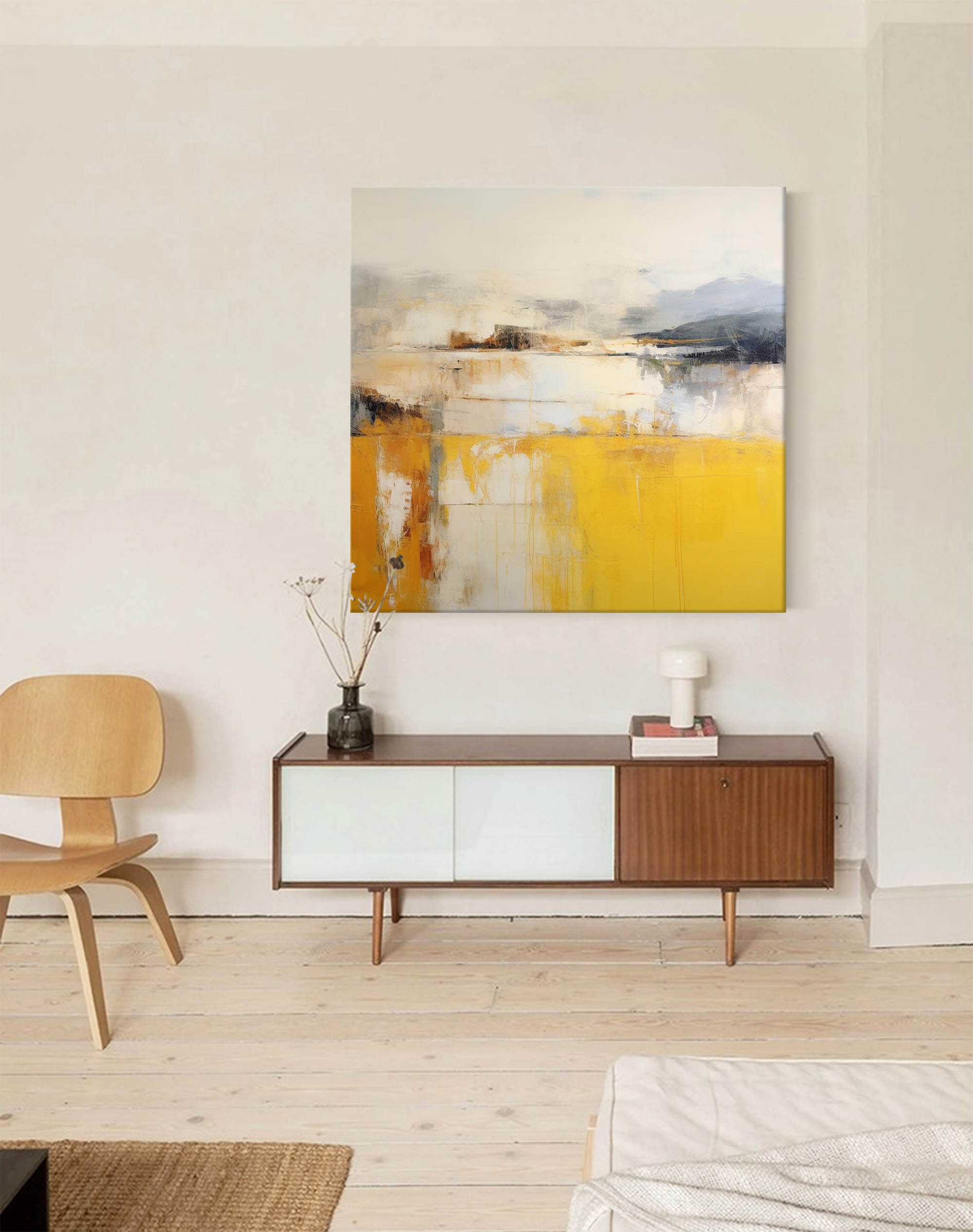 Abstract Canvas Art #AB056