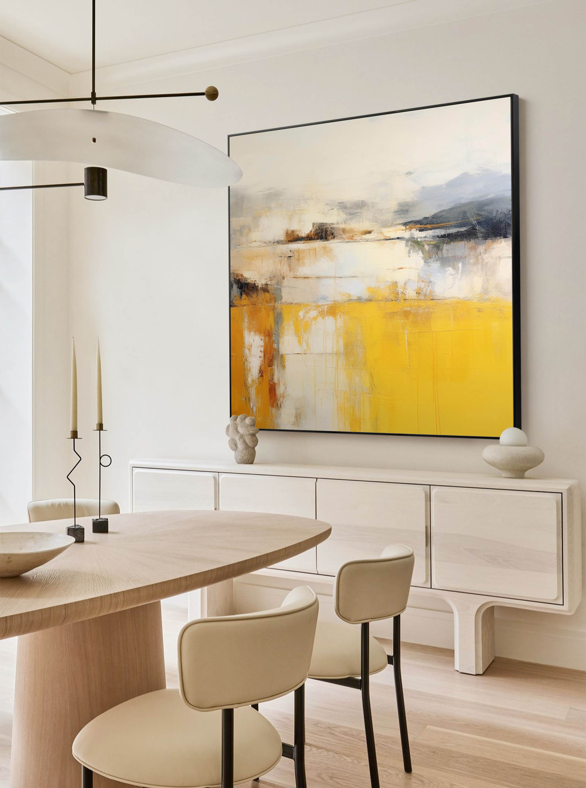 Abstract Canvas Art #AB056
