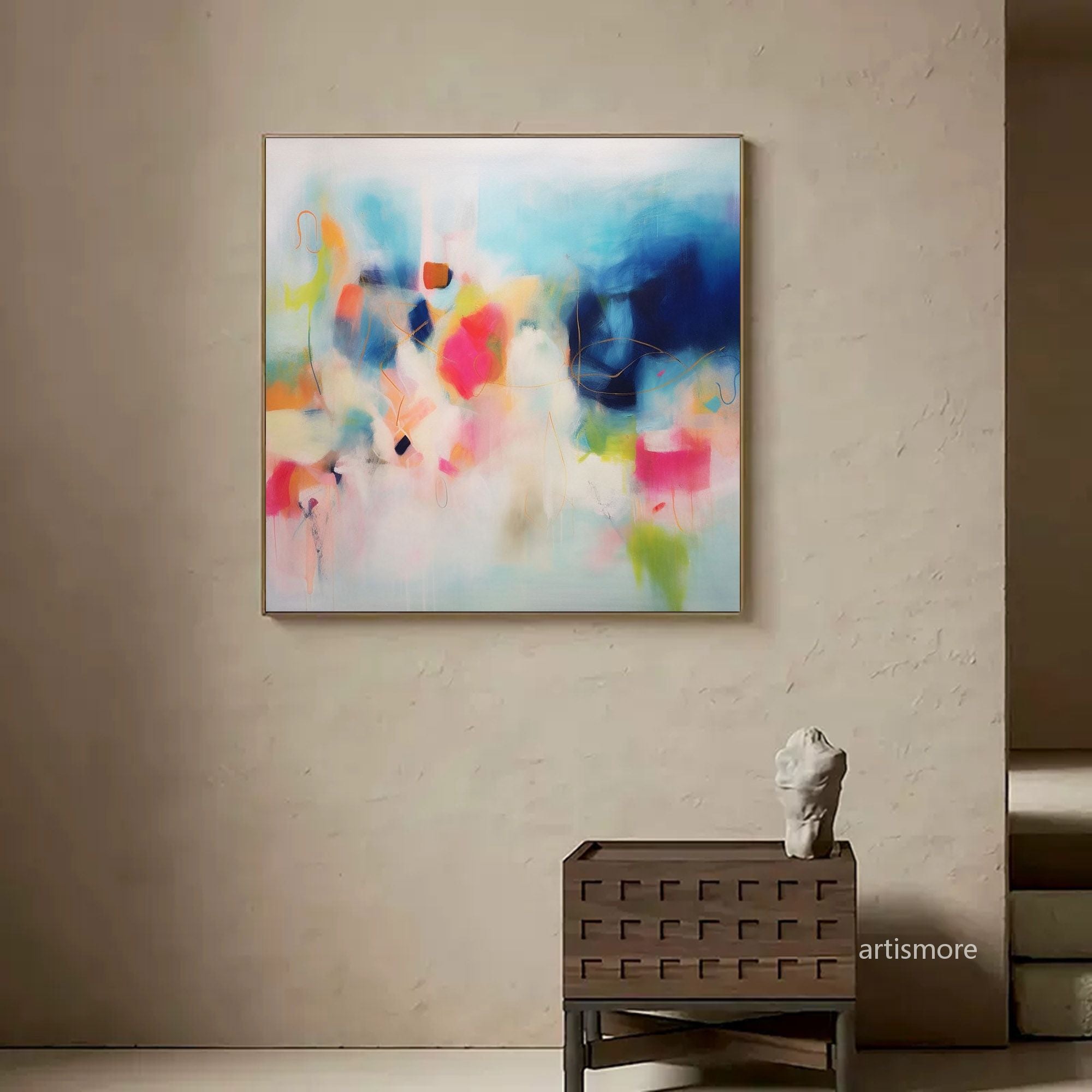 Abstract Canvas Art #AB200