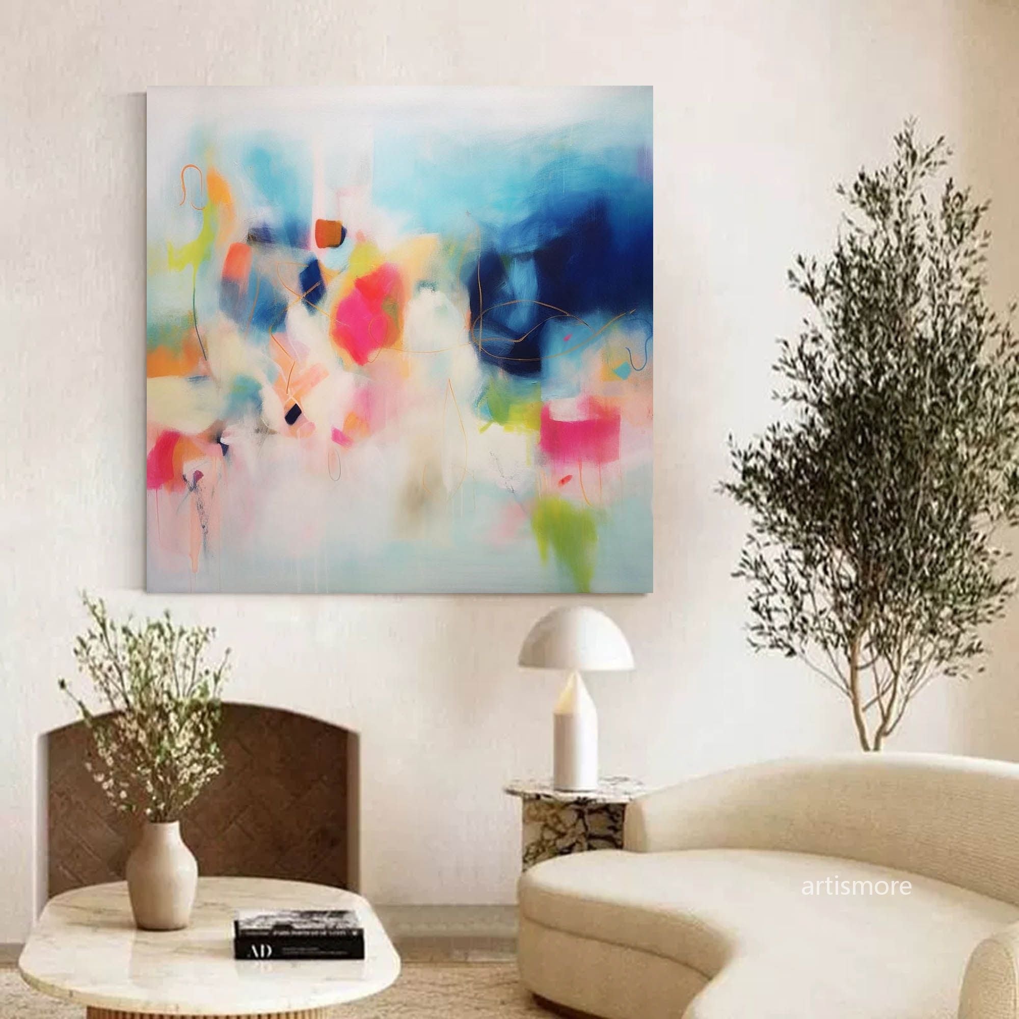 Abstract Canvas Art #AB200