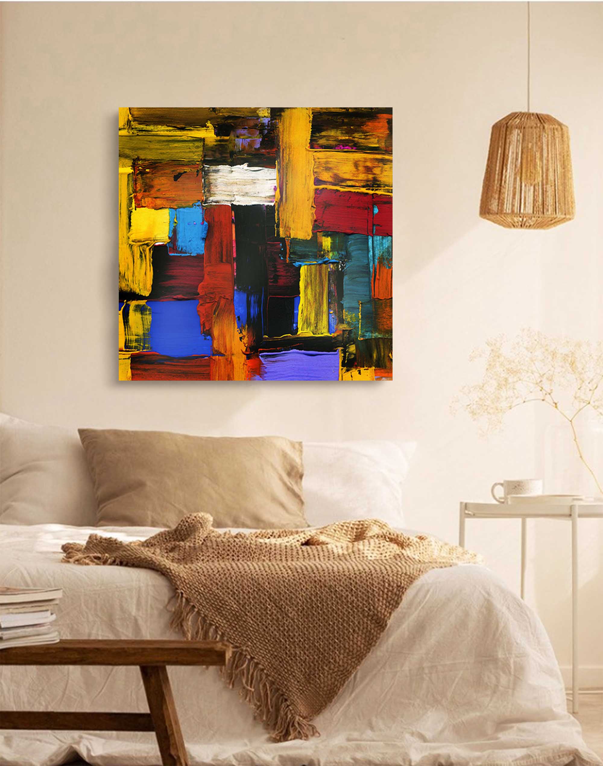 Abstract Canvas Art #AB014