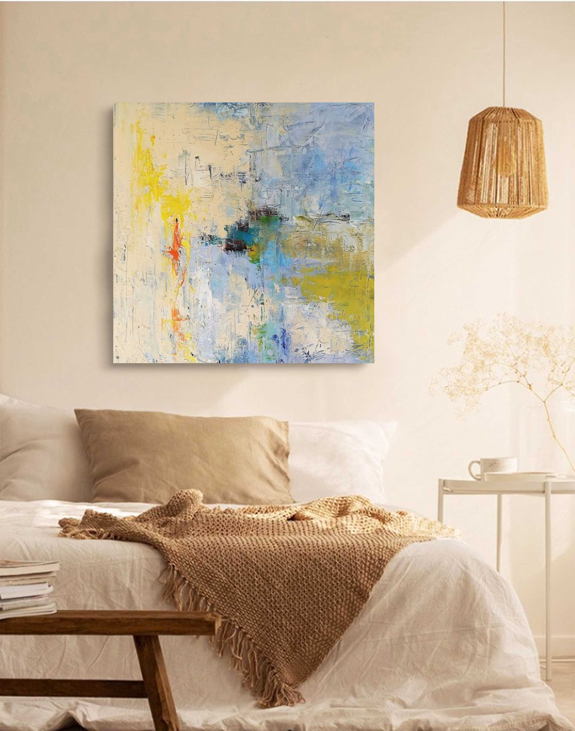 Abstract Canvas Art #AB109