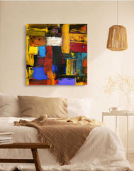 Abstract Canvas Wall Art #aa014