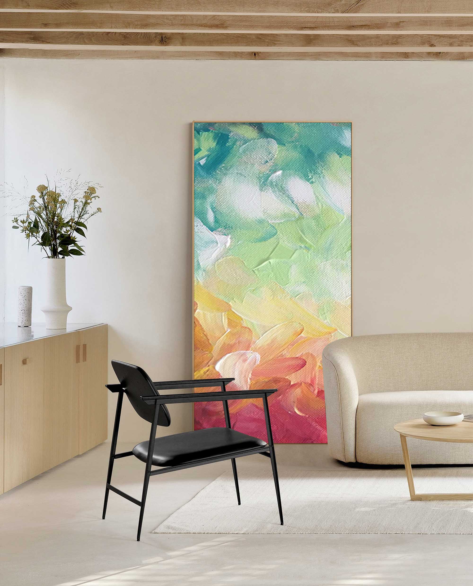 Abstract Canvas Art #AB085