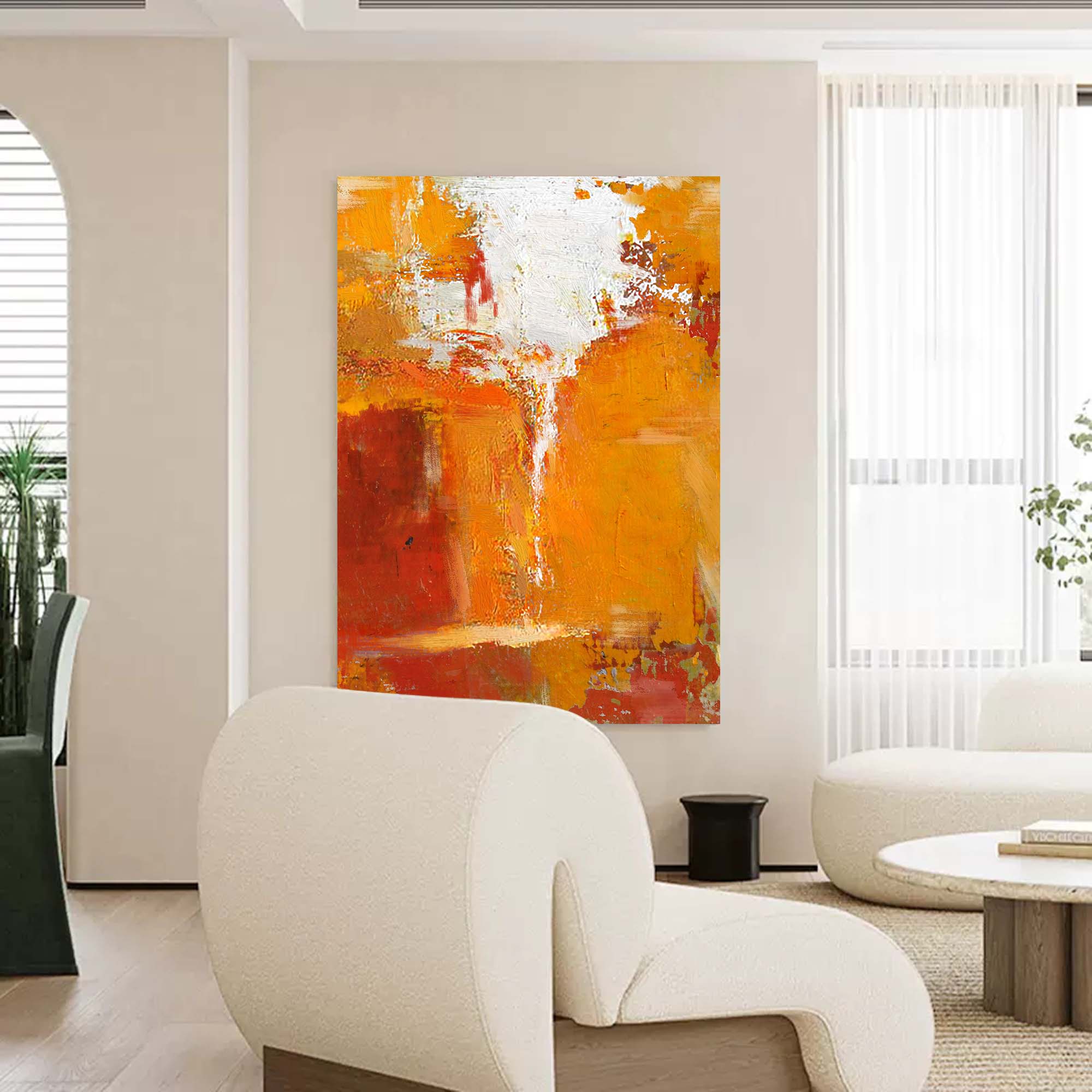 Abstract Canvas Art #AB119