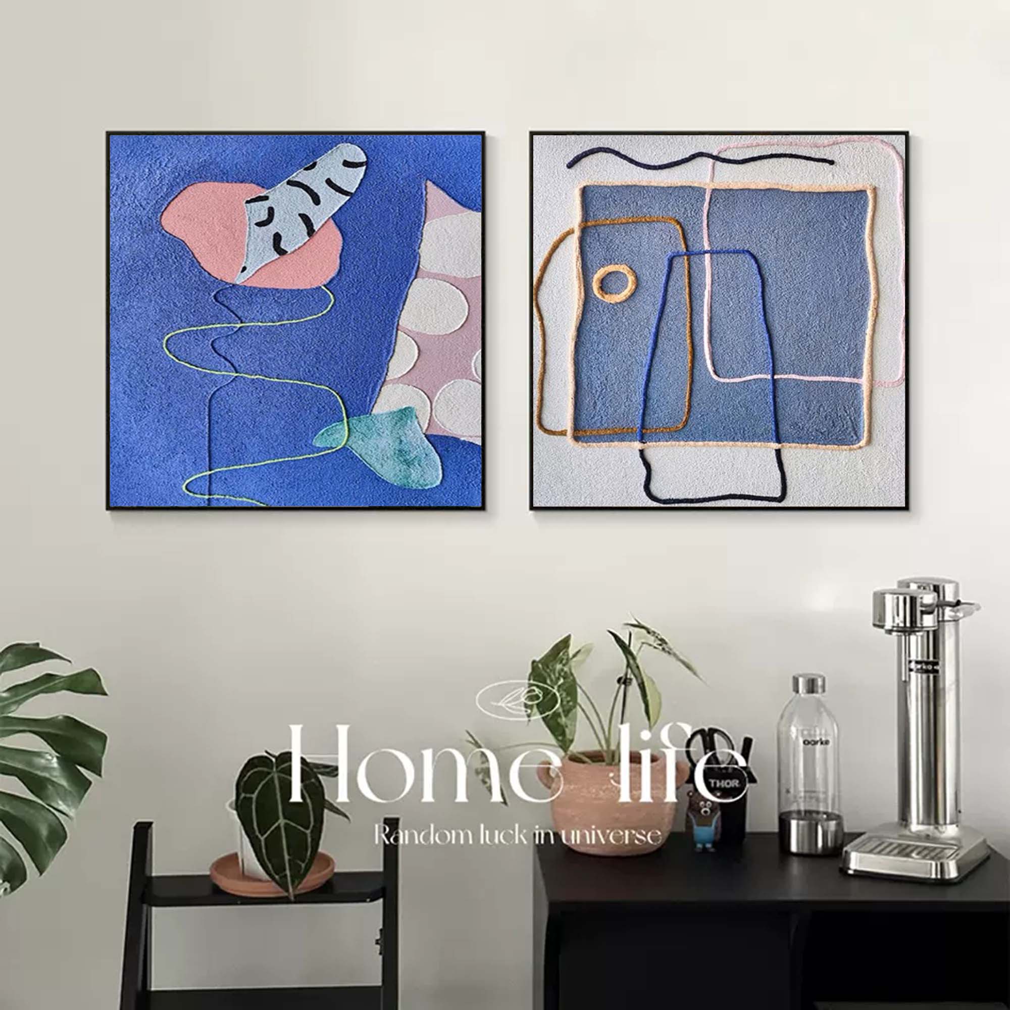 Abstract Canvas Art #AB053