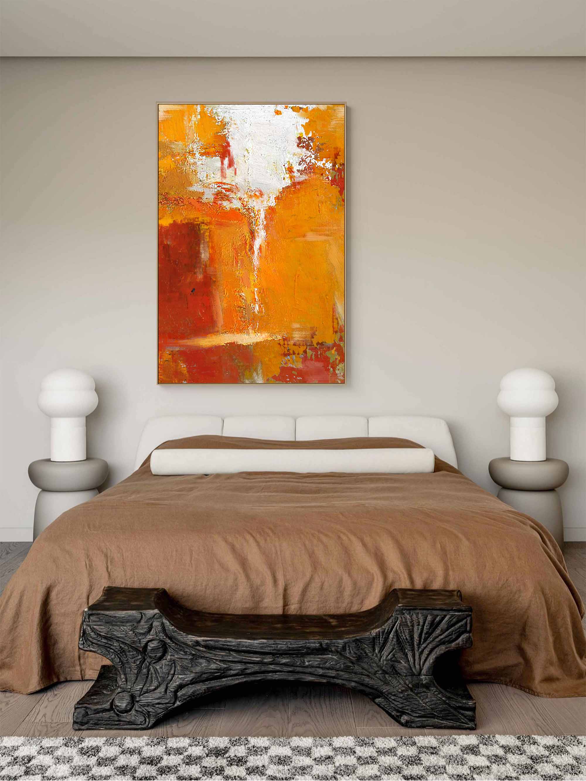 Abstract Canvas Art #AB119