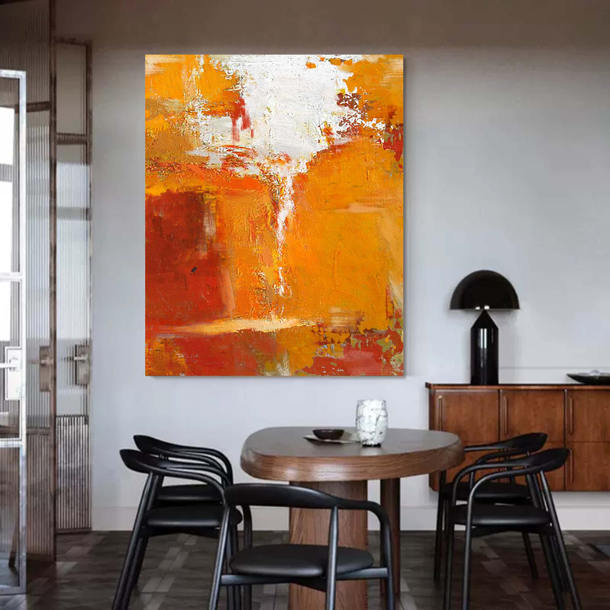 Abstract Canvas Art #AB119