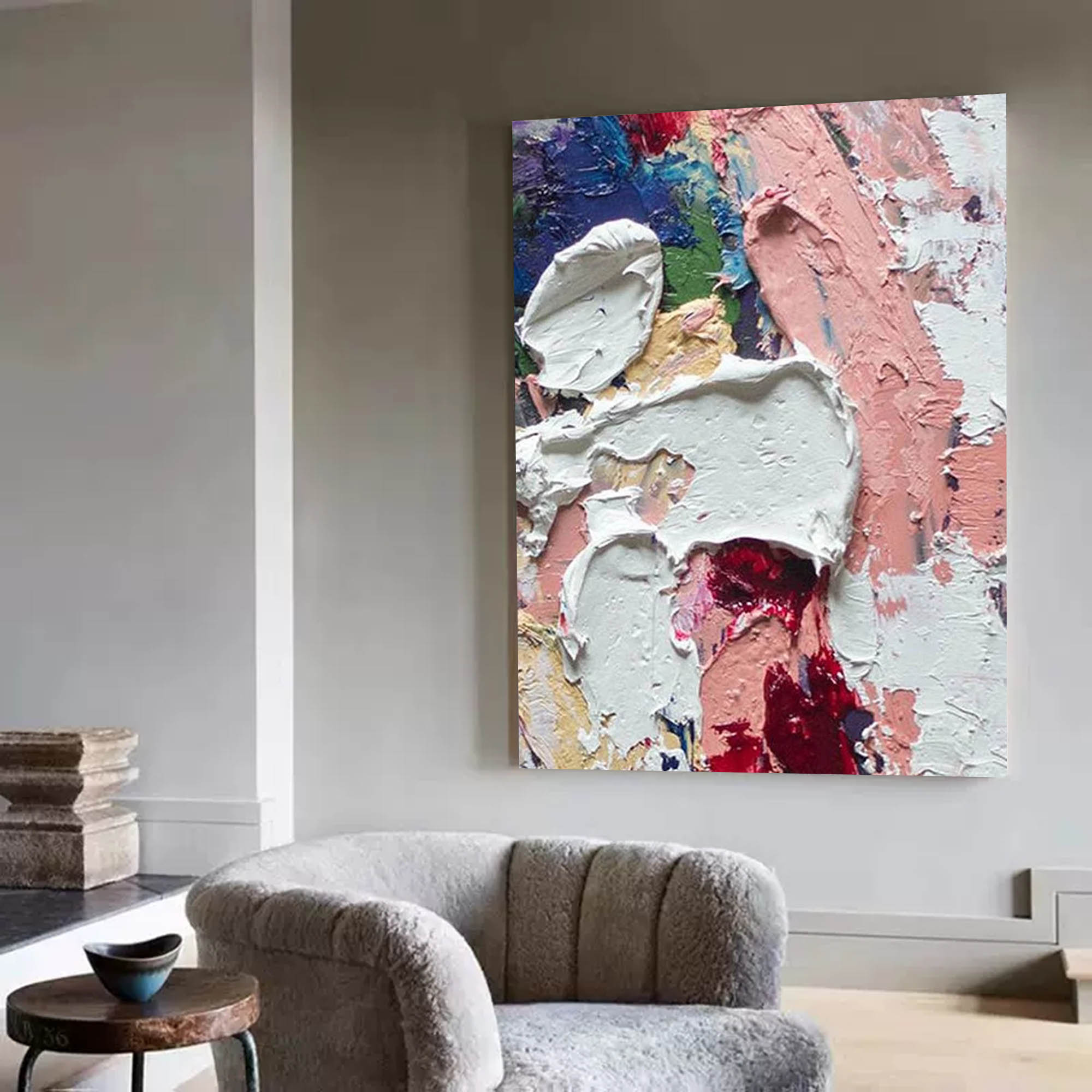 Abstract Canvas Art #AB043