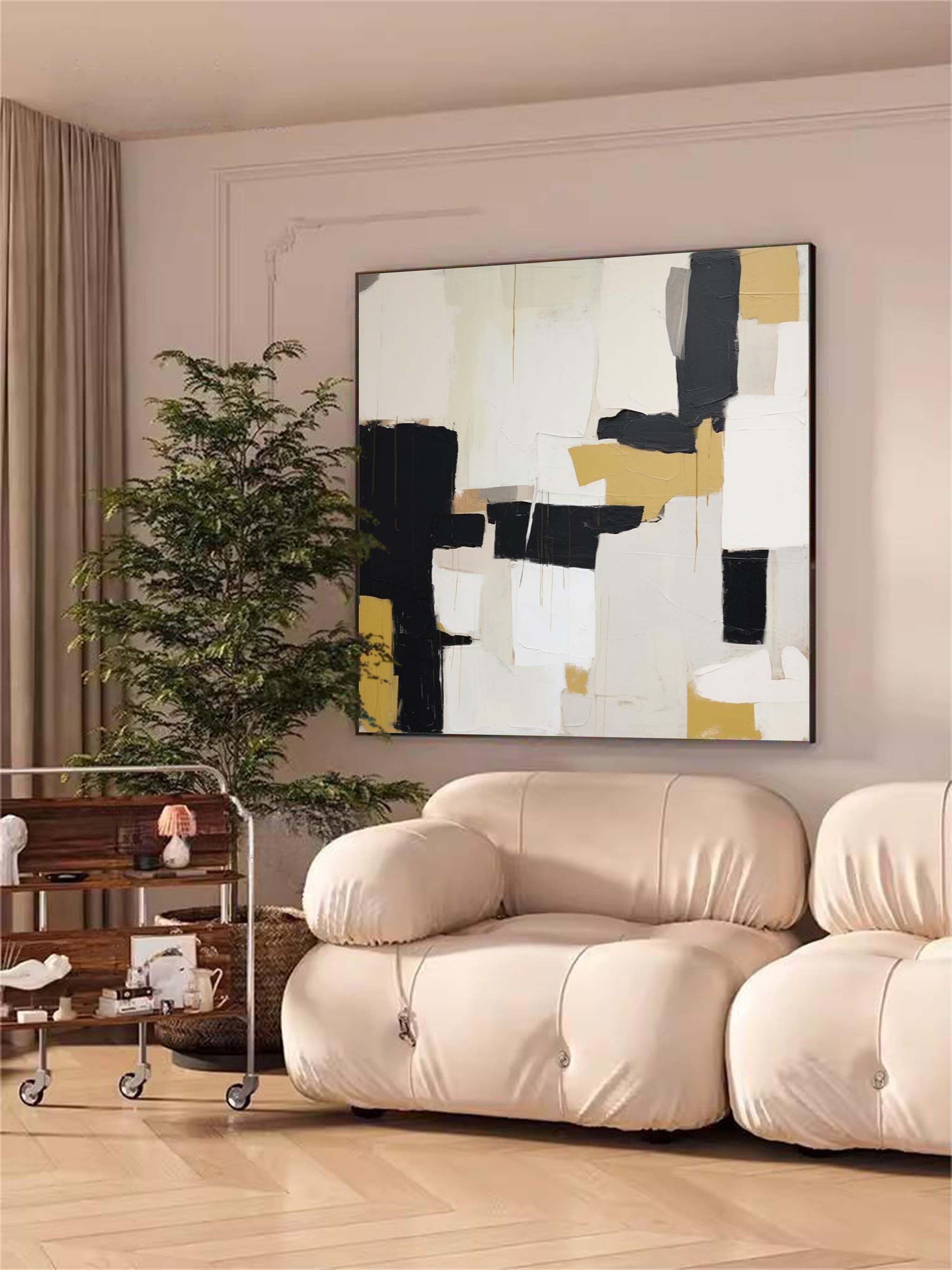 Abstract Canvas Art #AB334