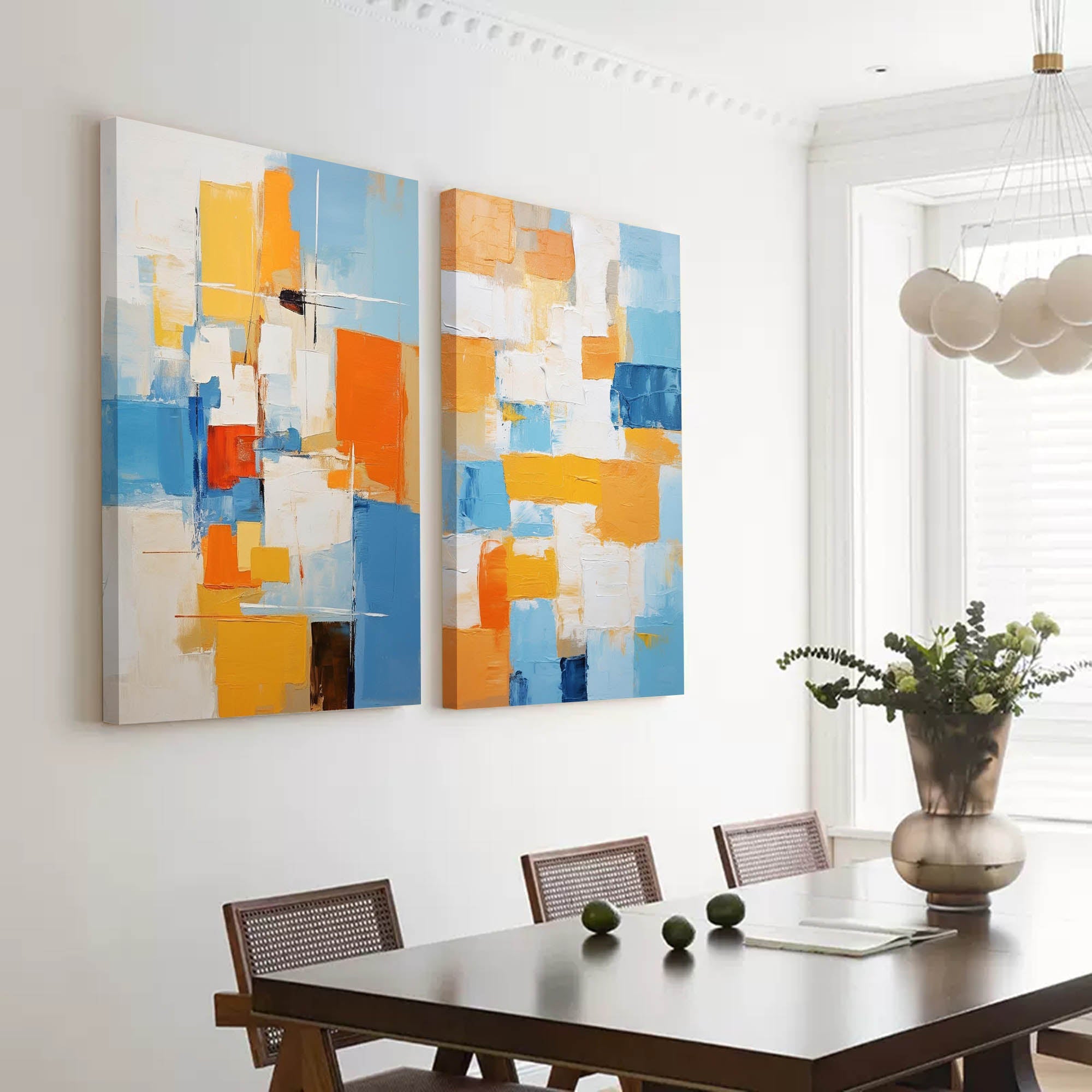 Abstract Canvas Art #AB144