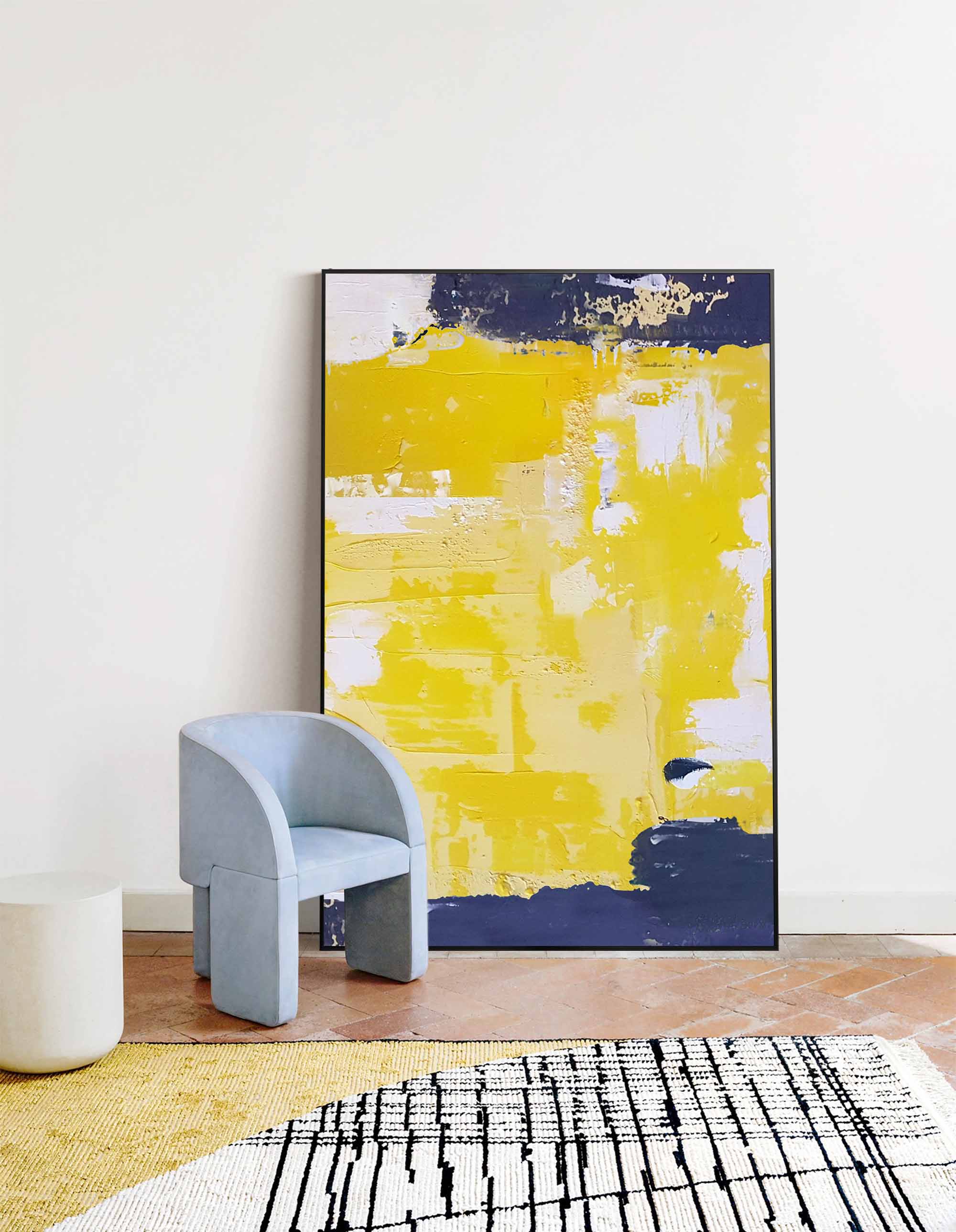 Abstract Canvas Art #AB118