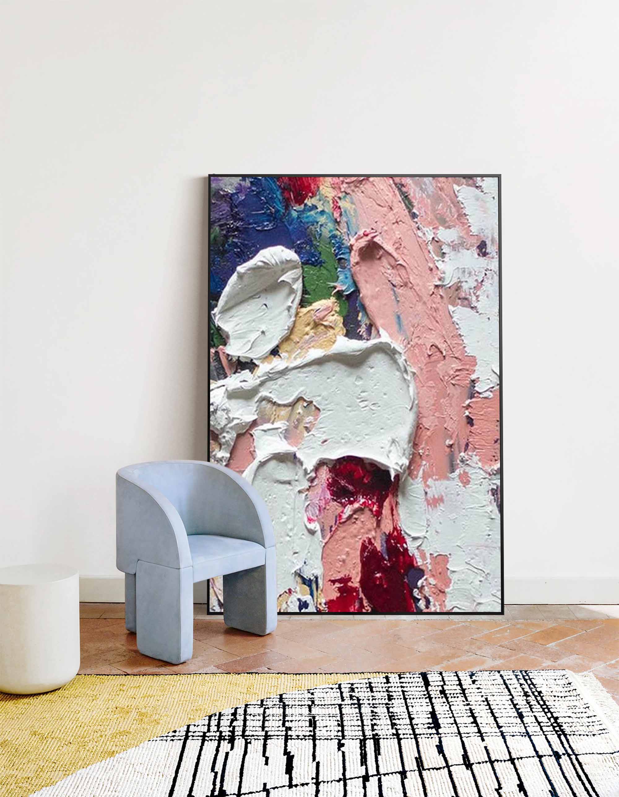Abstract Canvas Art #AB043