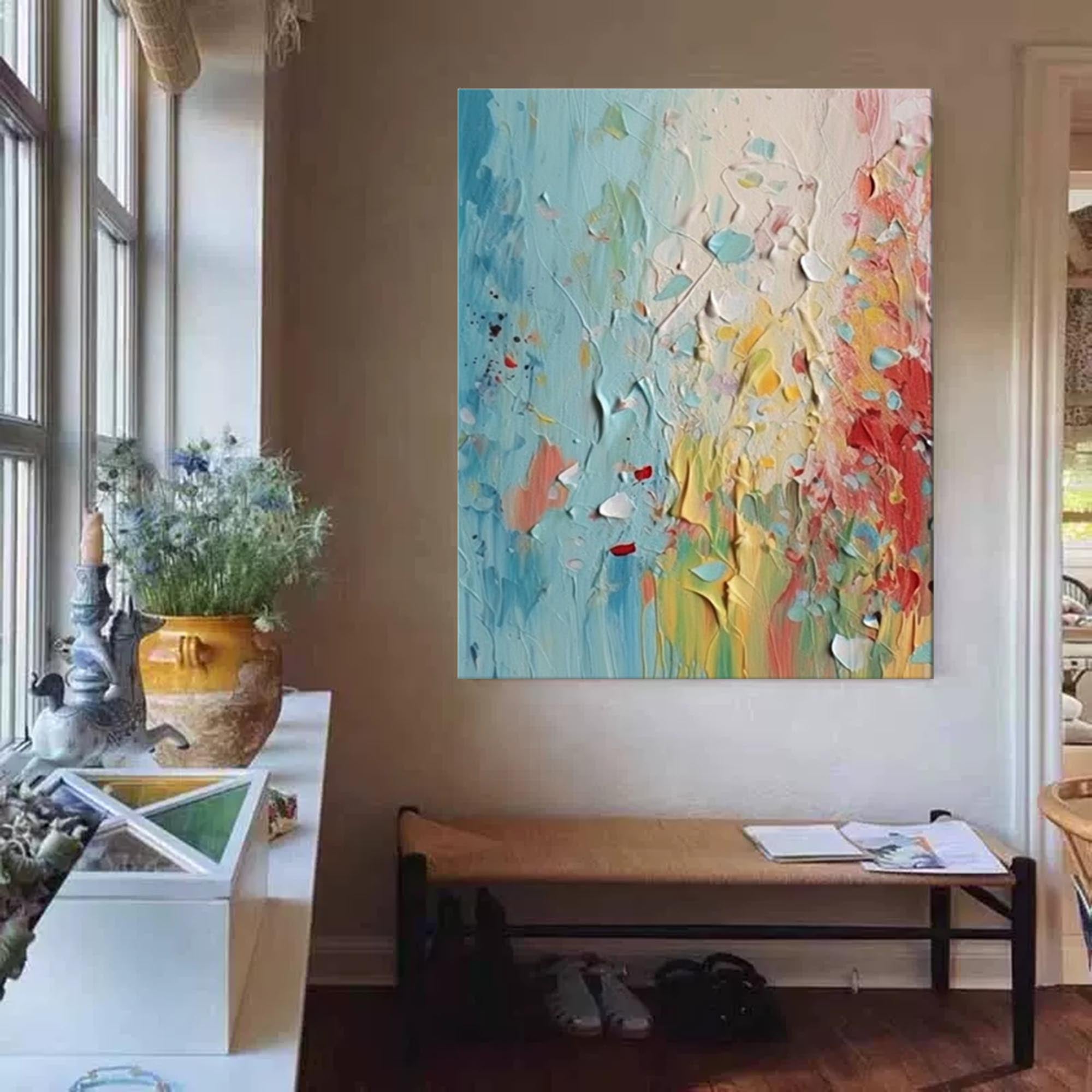 Abstract Canvas Art #AB140
