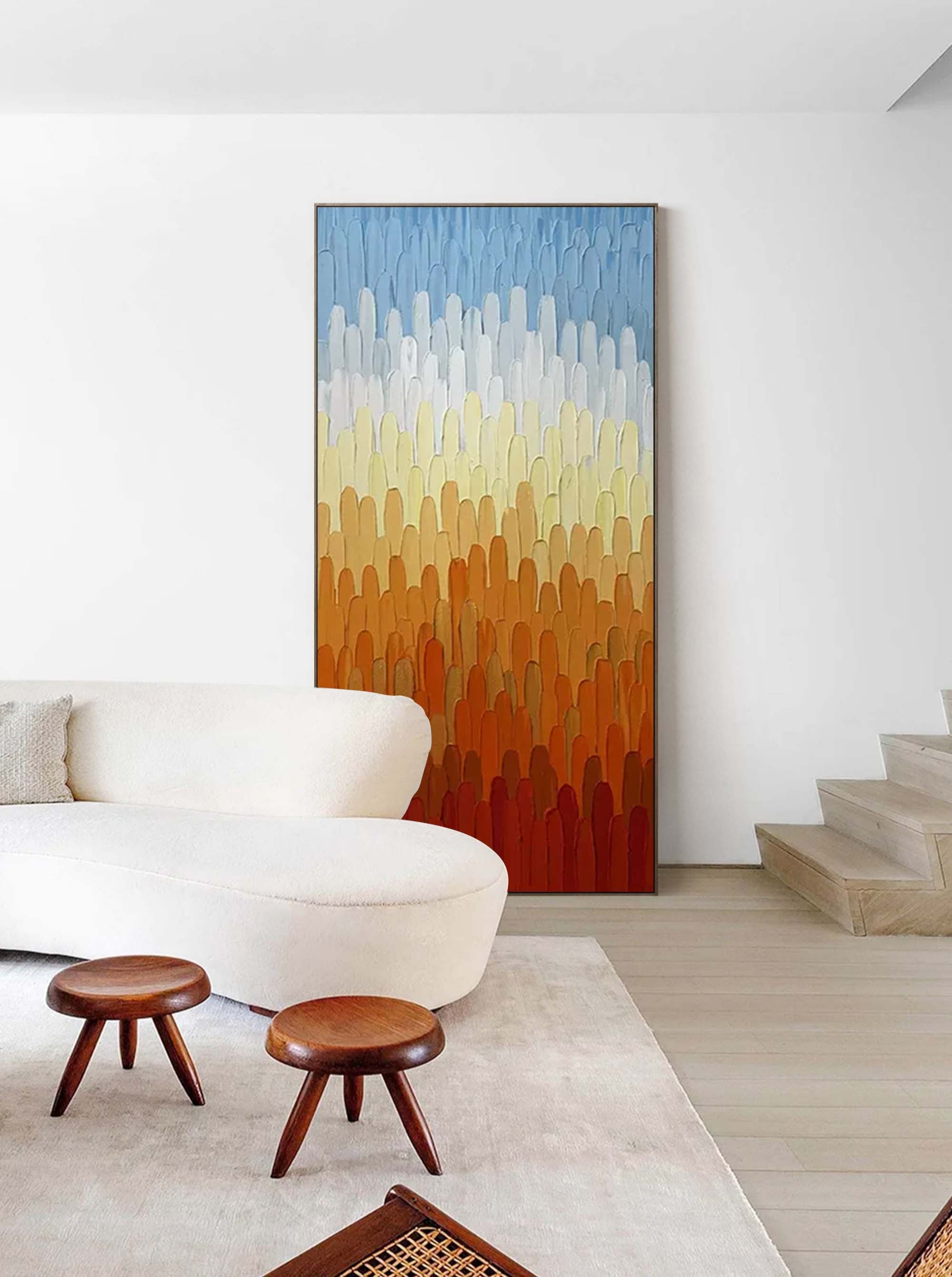 Abstract Canvas Art #AB108