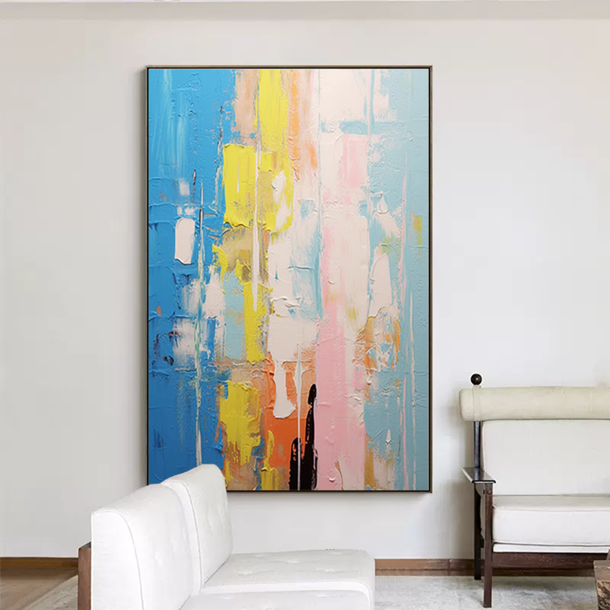 Abstract Canvas Art #AB038