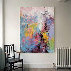 Abstract Canvas Art #AB077