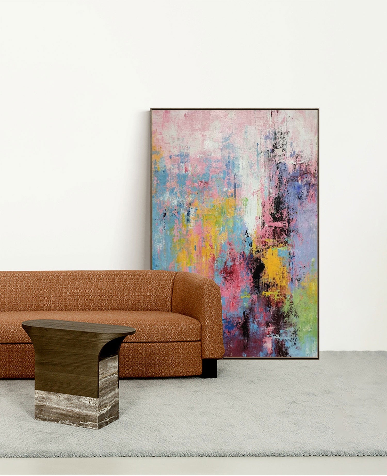 Abstract Canvas Art #AB077