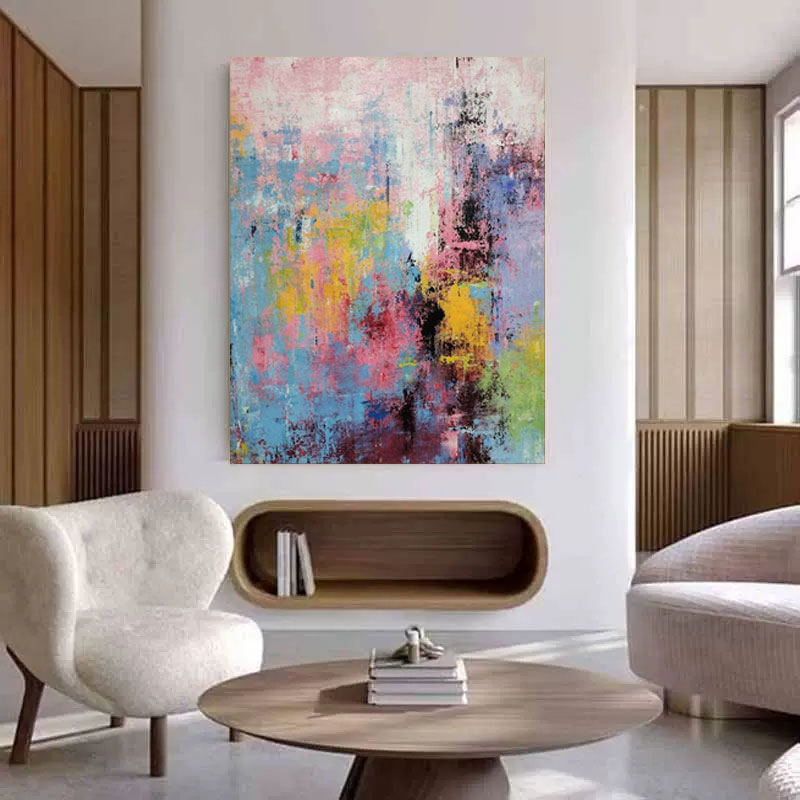 Abstract Canvas Art #AB077