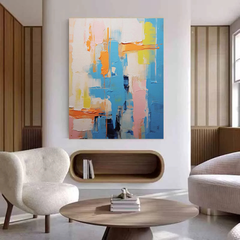 Abstract Canvas Art #AB039