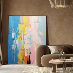 Abstract Canvas Art #AB038