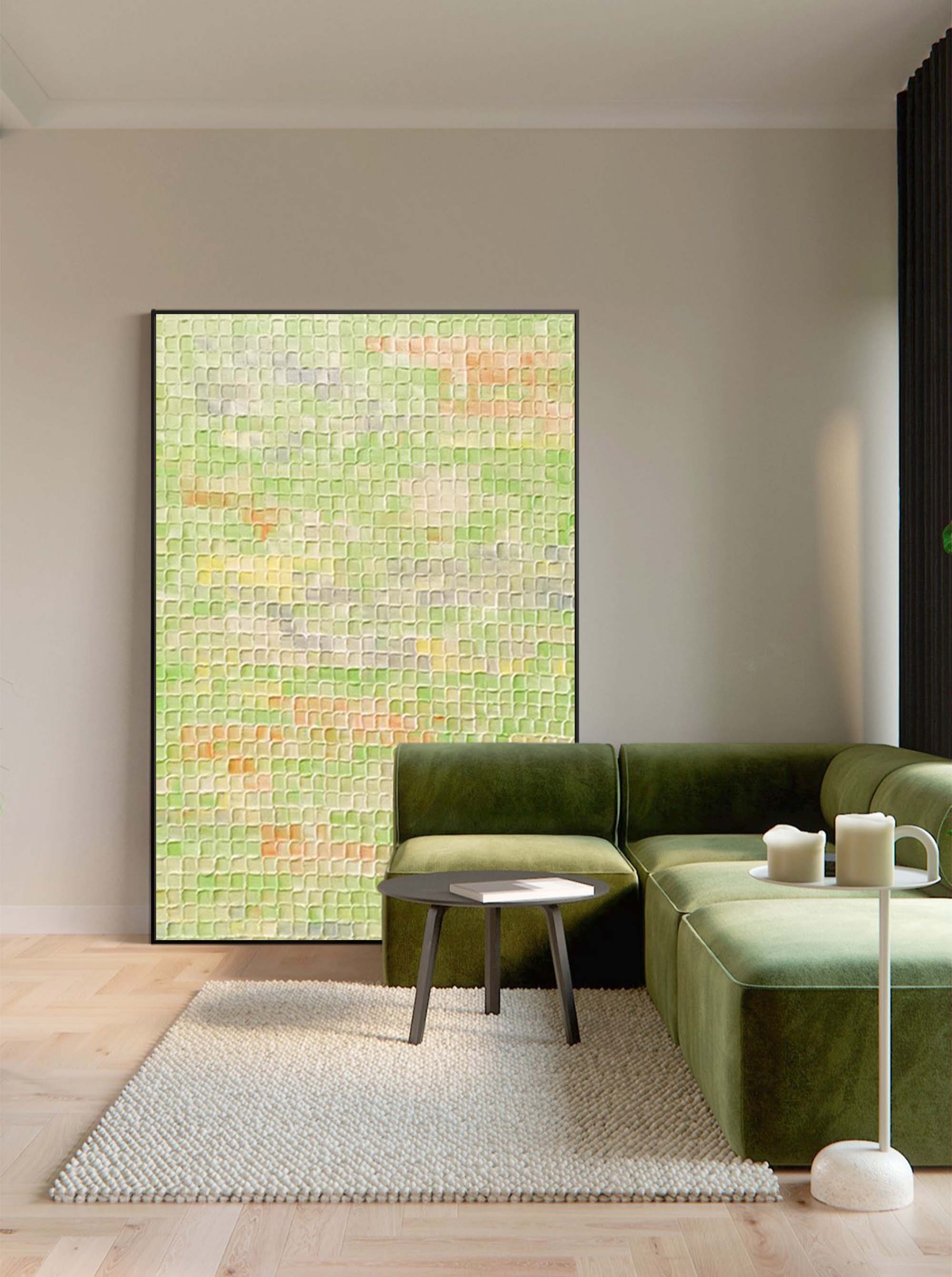 Abstract Canvas Art #AB246