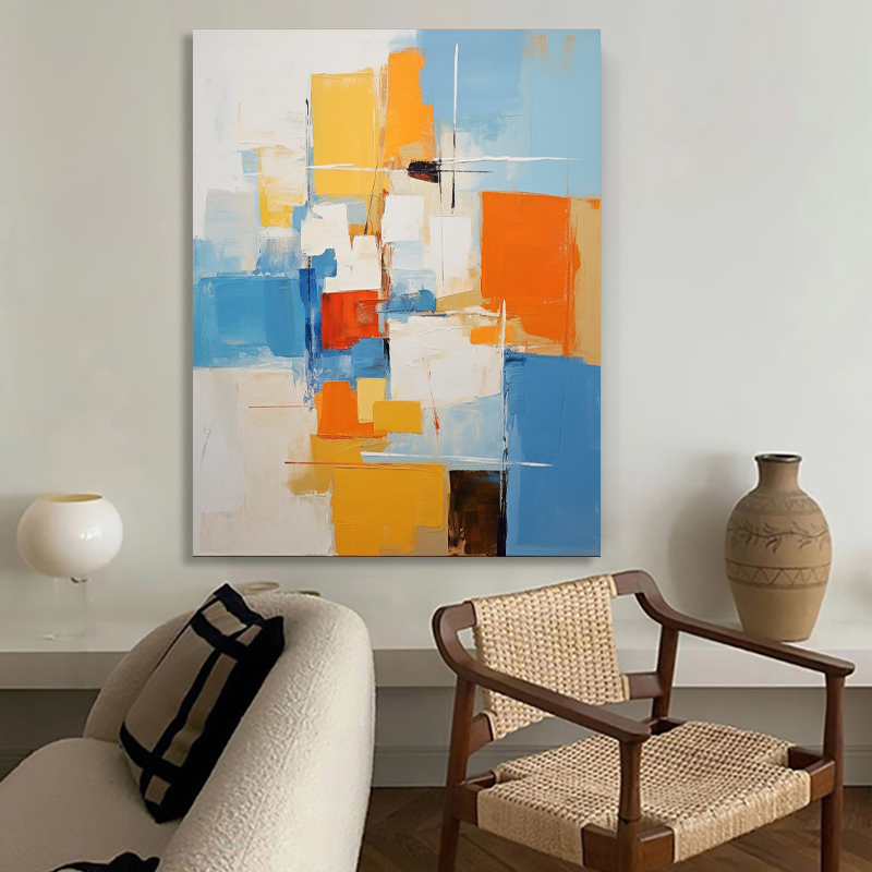 Abstract Canvas Art #AB033