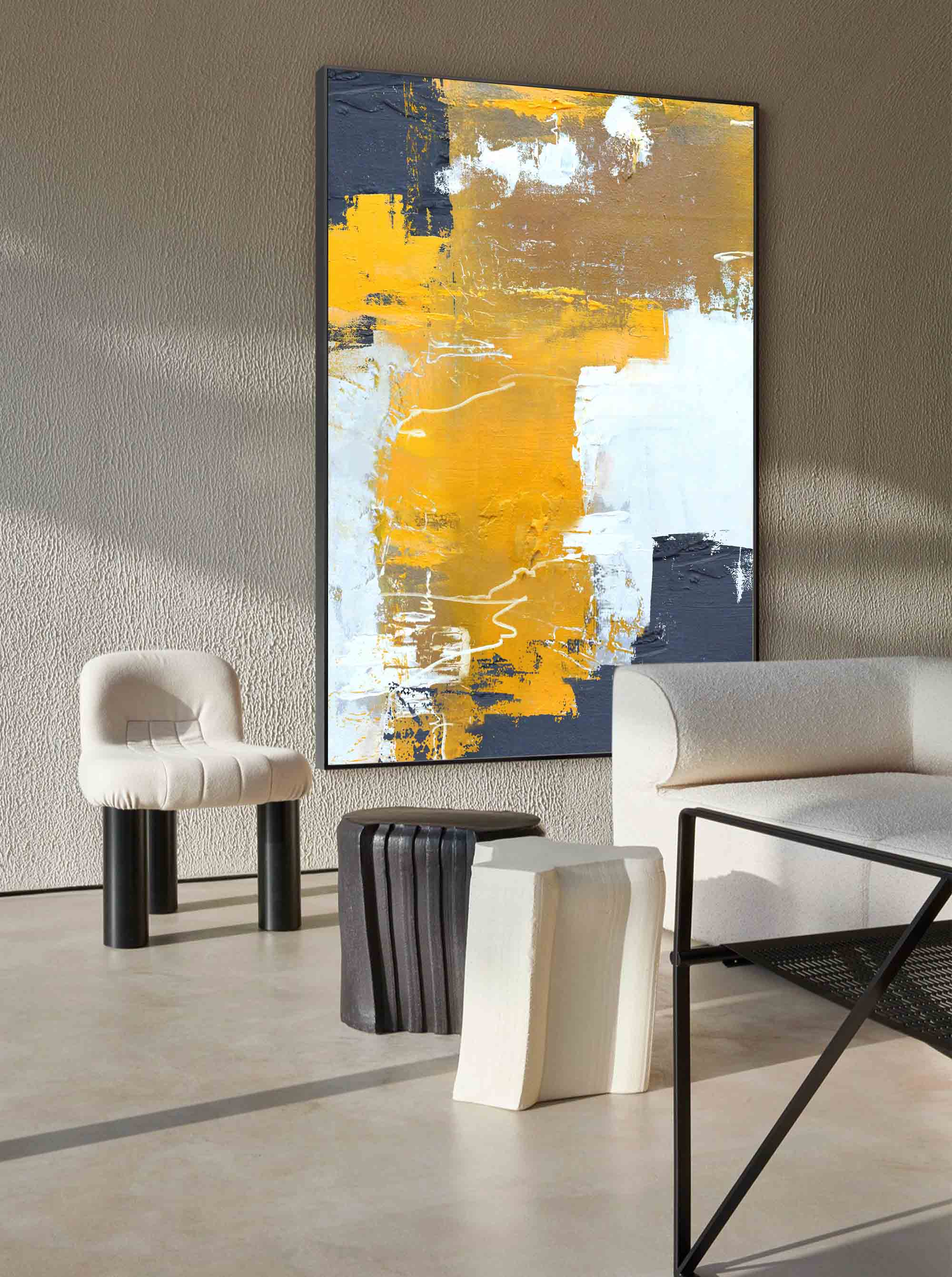 Abstract Canvas Art #AB117