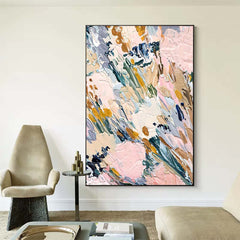Abstract Canvas Art #AB097