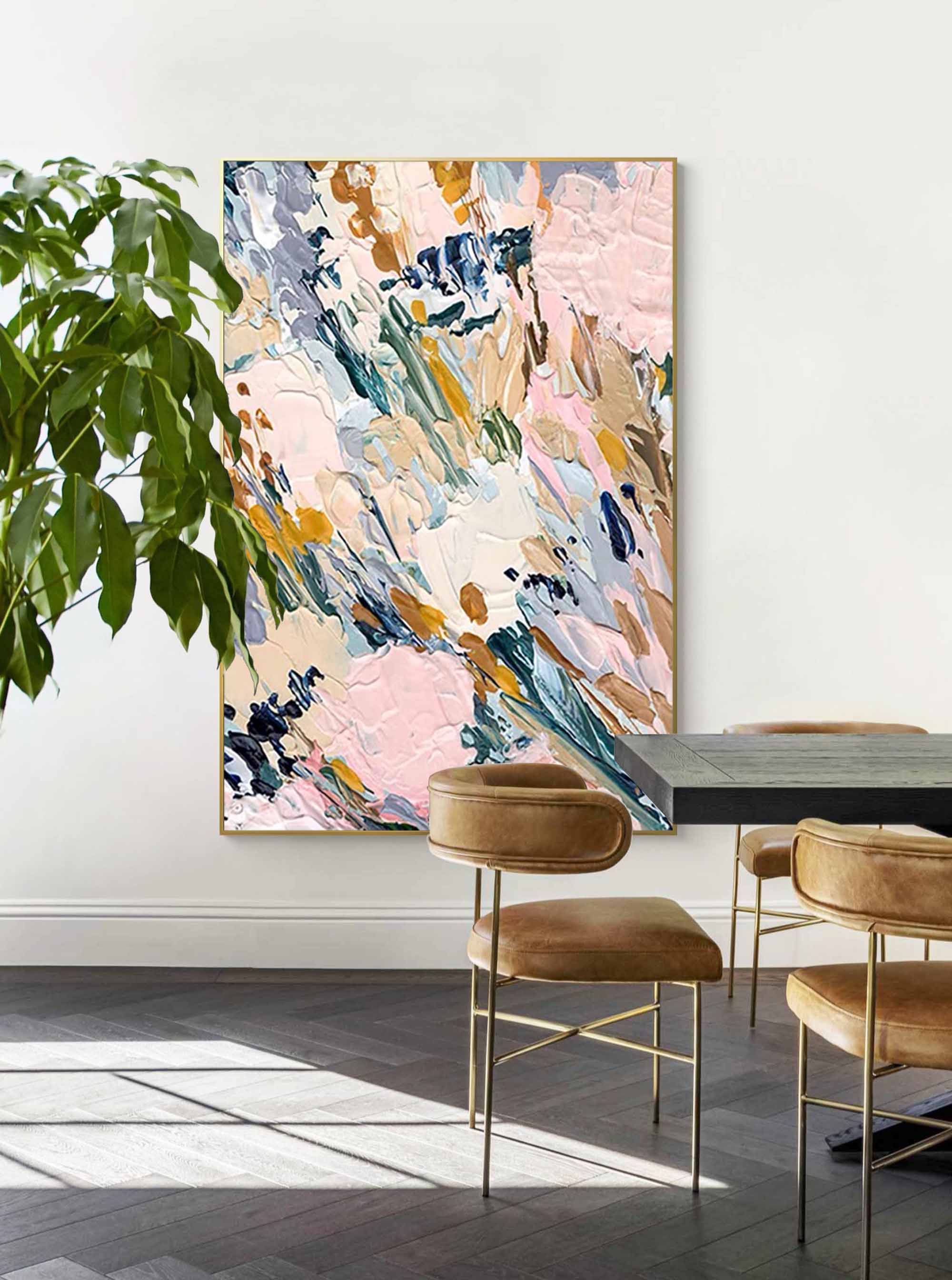 Abstract Canvas Art #AB097