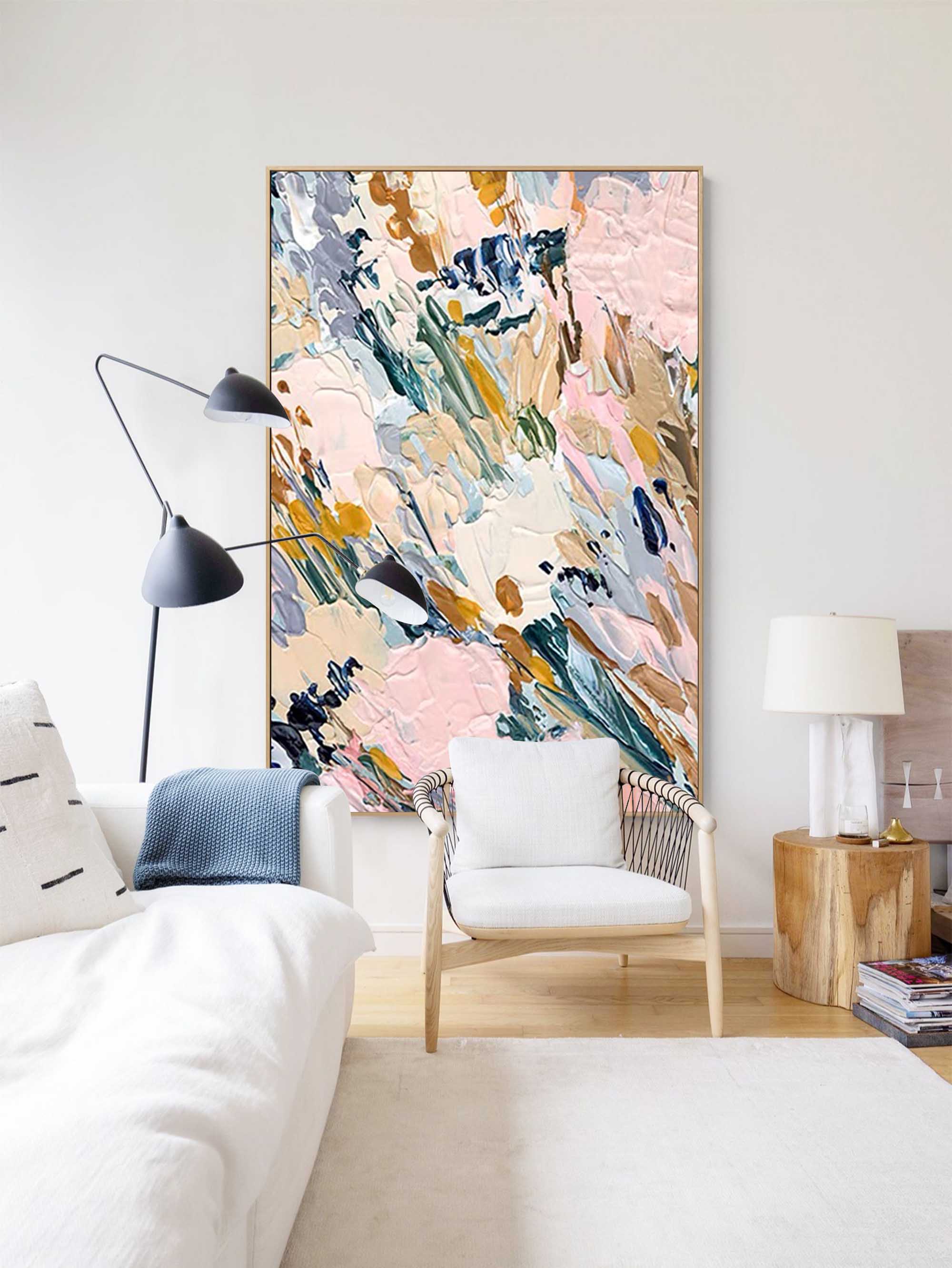 Abstract Canvas Art #AB097